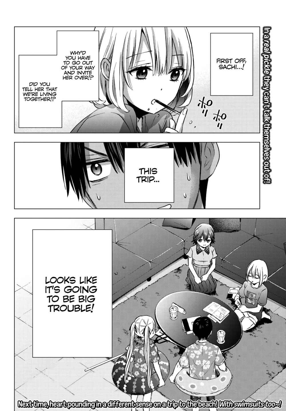 Kakkou no Iinazuke chapter 48 page 21