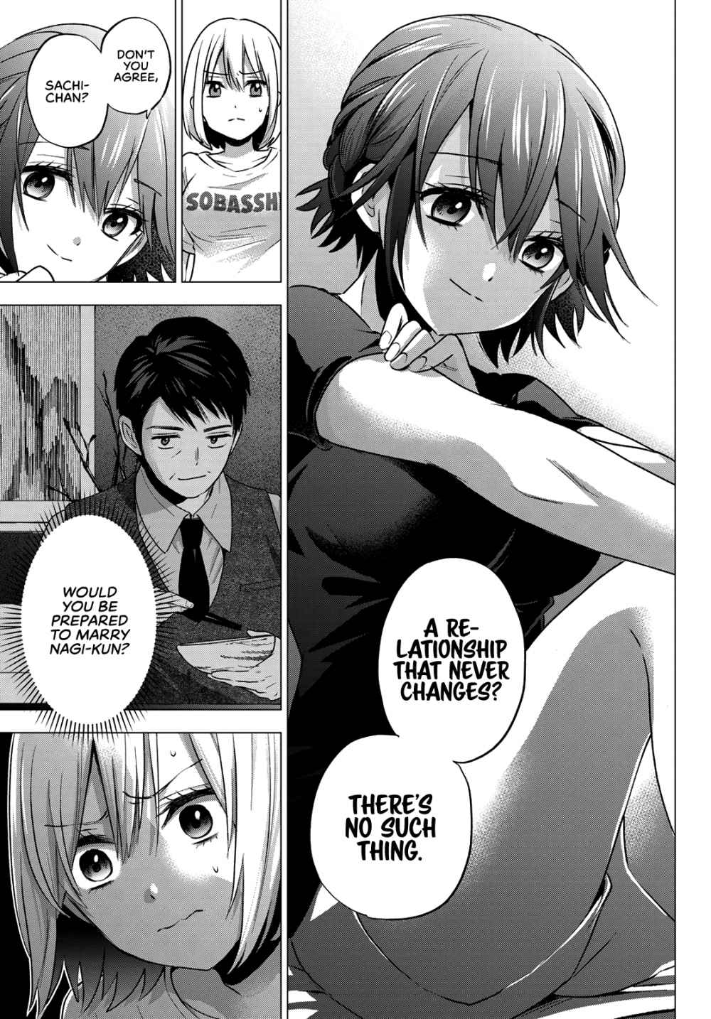 Kakkou no Iinazuke chapter 50 page 6