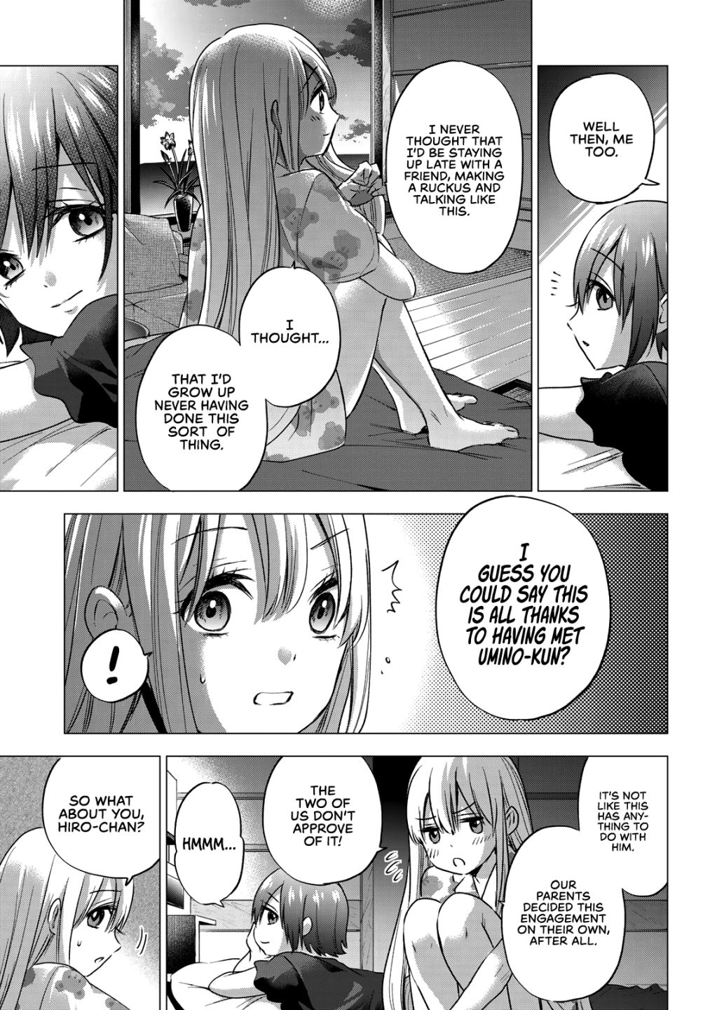 Kakkou no Iinazuke chapter 51 page 10