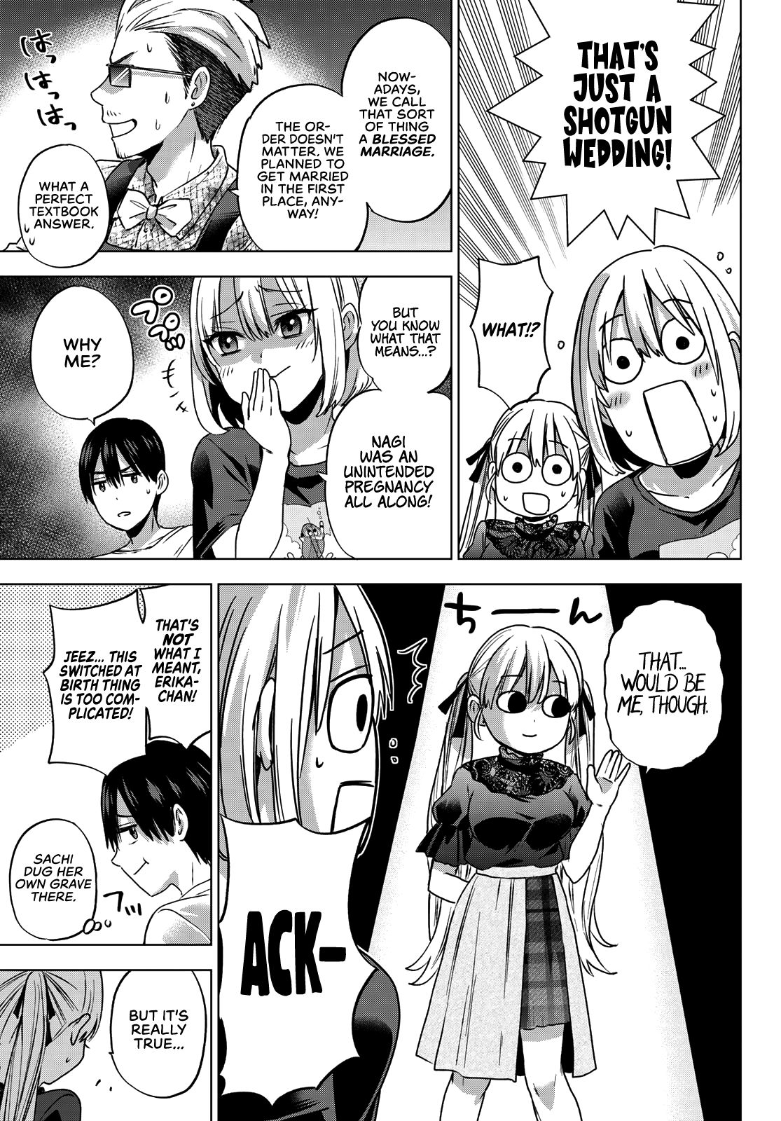 Kakkou no Iinazuke chapter 56 page 12