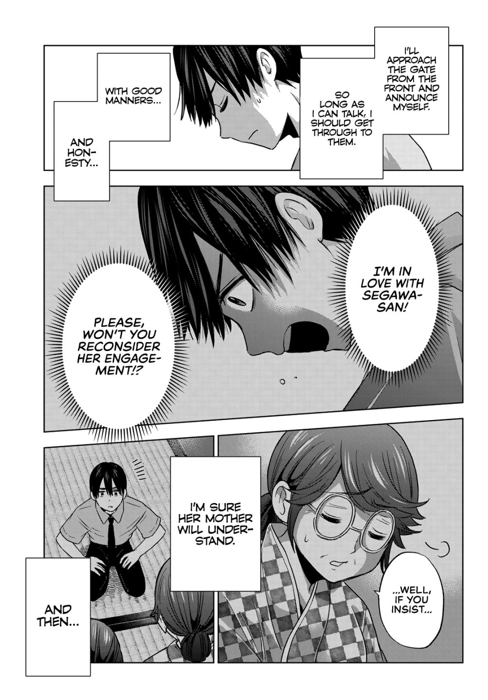 Kakkou no Iinazuke chapter 62 page 12