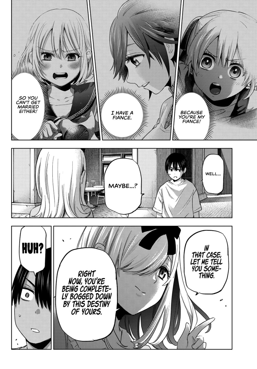 Kakkou no Iinazuke chapter 73 page 9