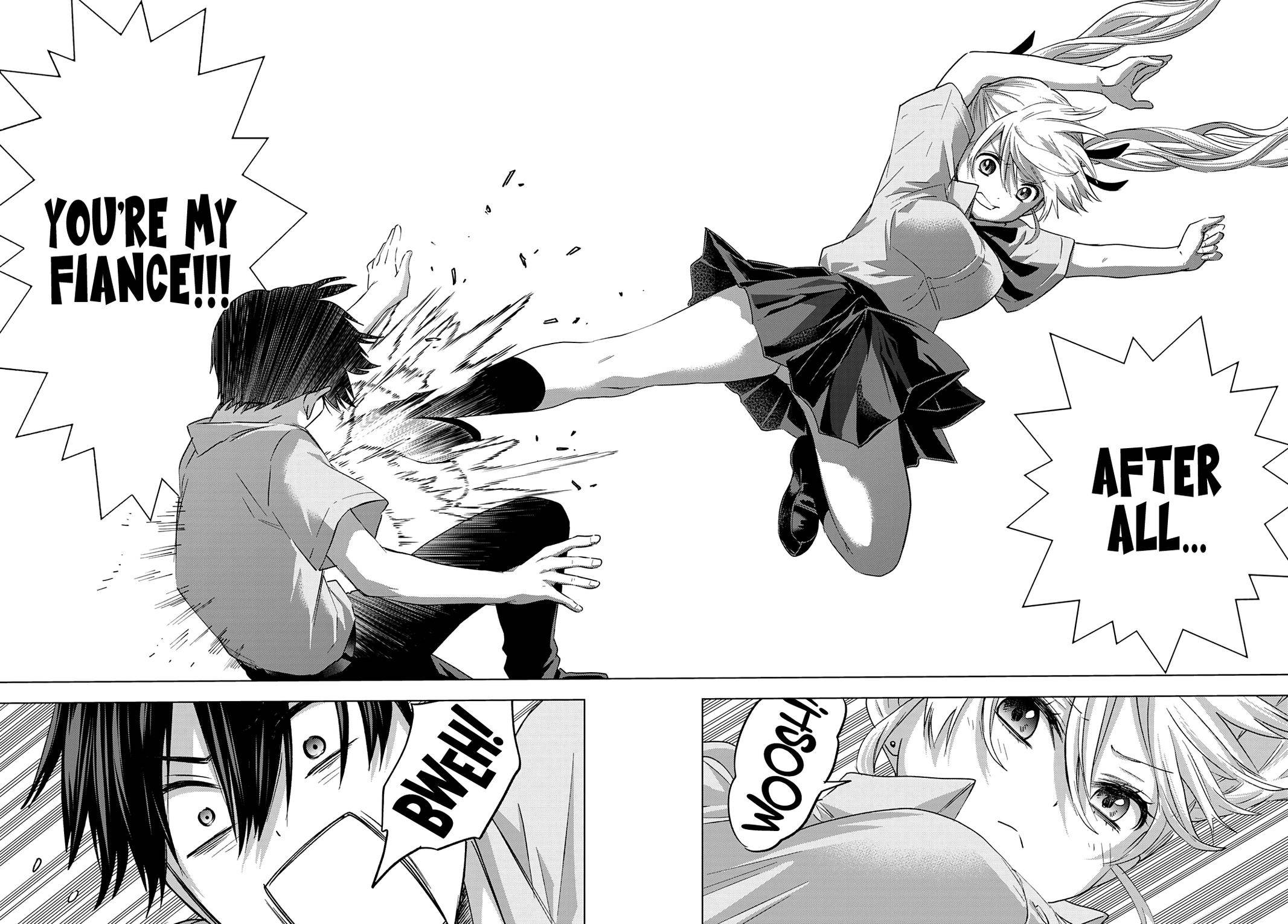 Kakkou no Iinazuke chapter 80 page 17