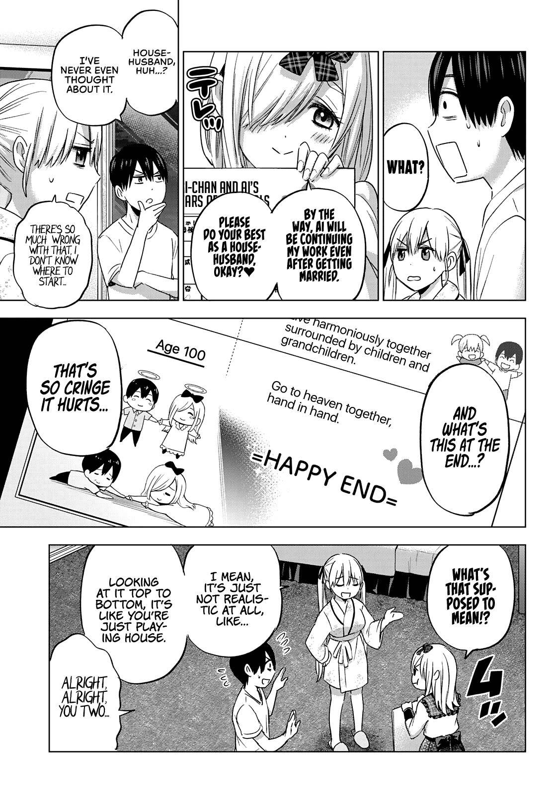 Kakkou no Iinazuke chapter 89 page 10