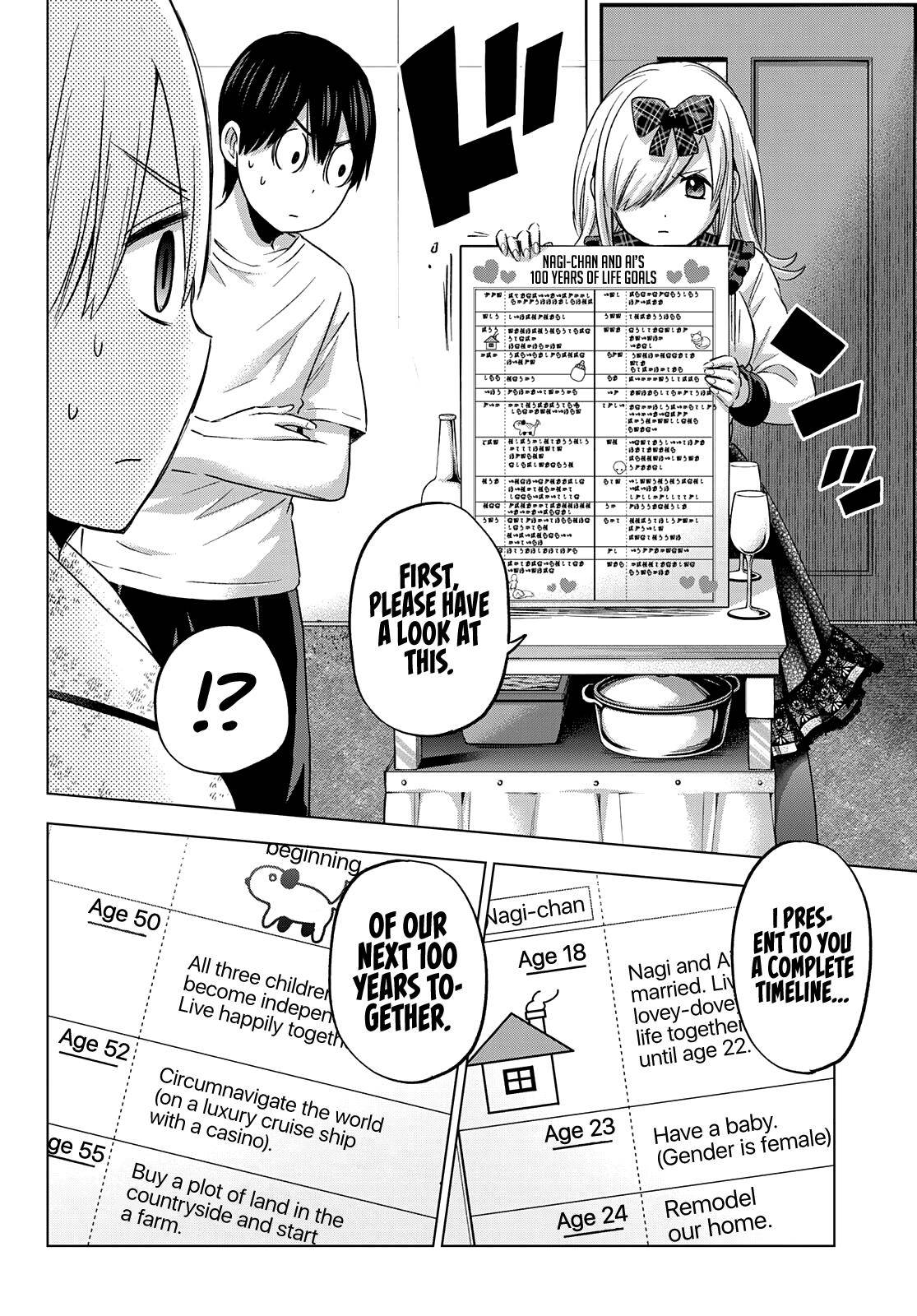 Kakkou no Iinazuke chapter 89 page 9