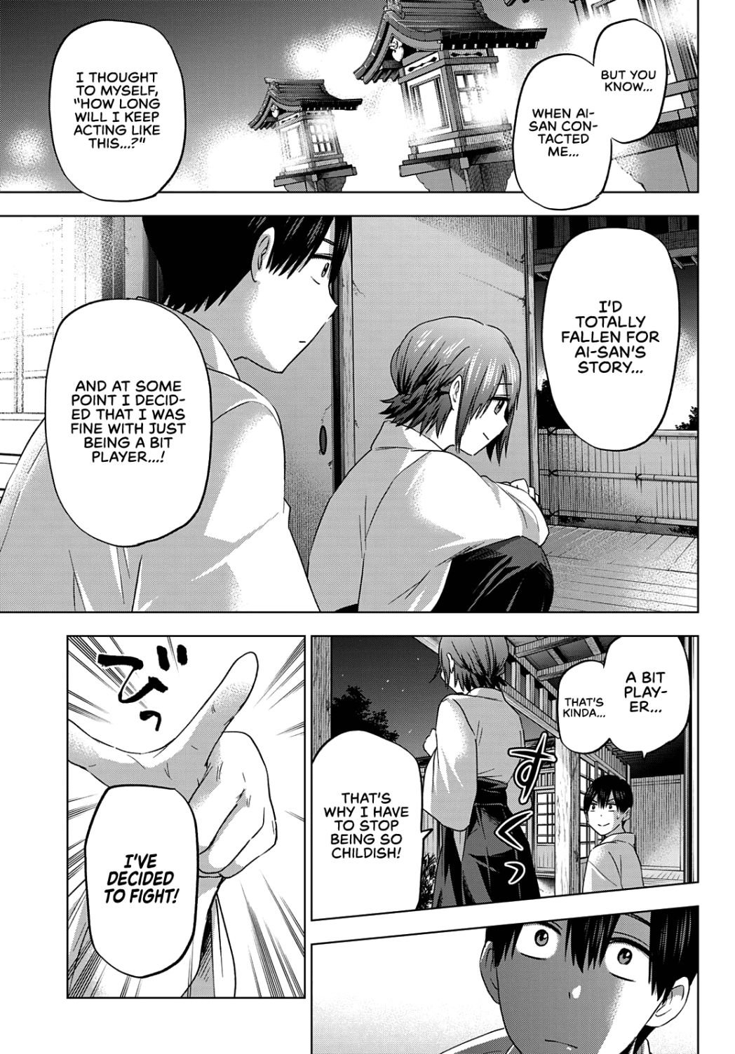 Kakkou no Iinazuke chapter 91 page 18