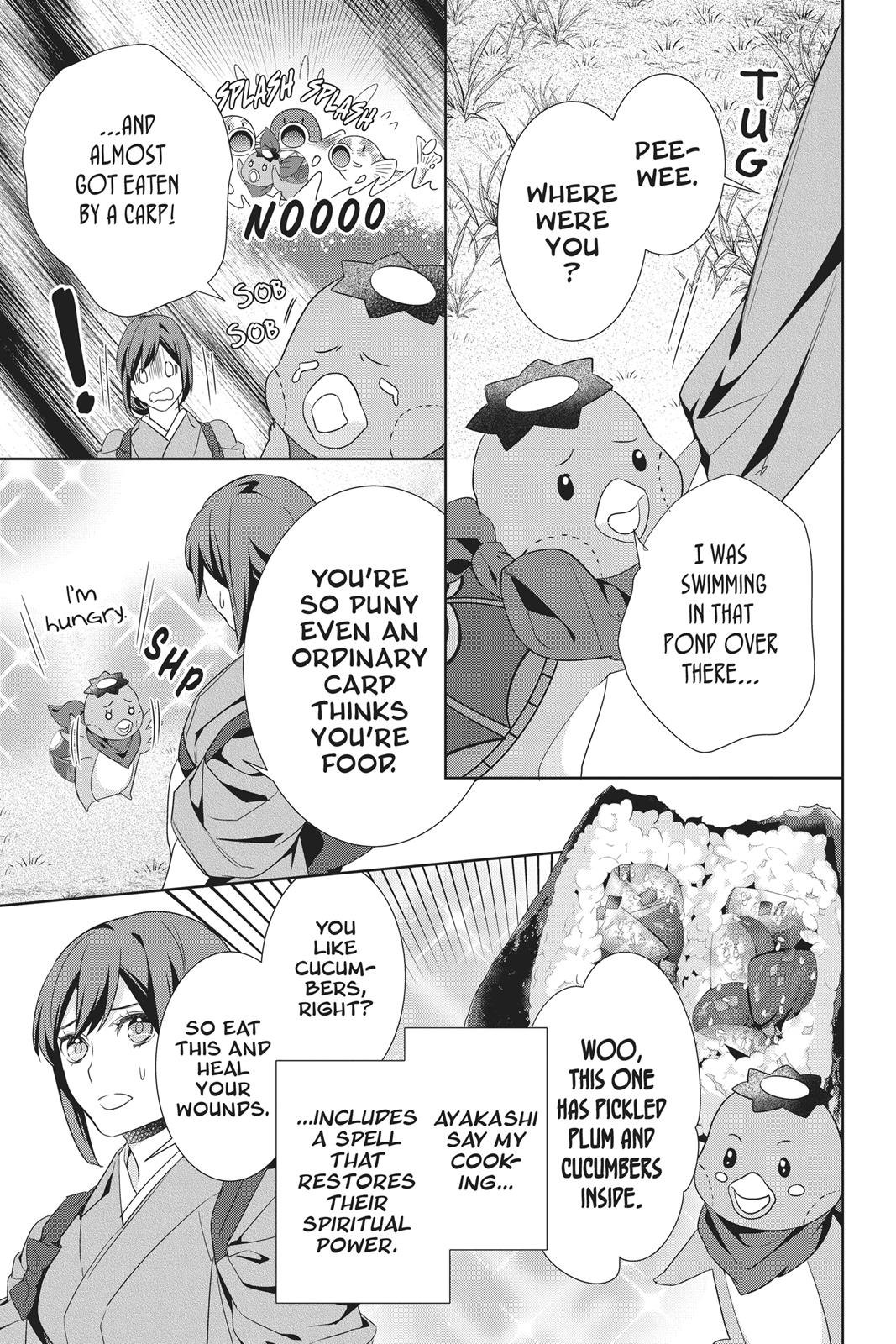 Kakuriyo no Yadomeshi: Ayakashi Oyado ni Yomeiri Shimasu. chapter 16 page 28