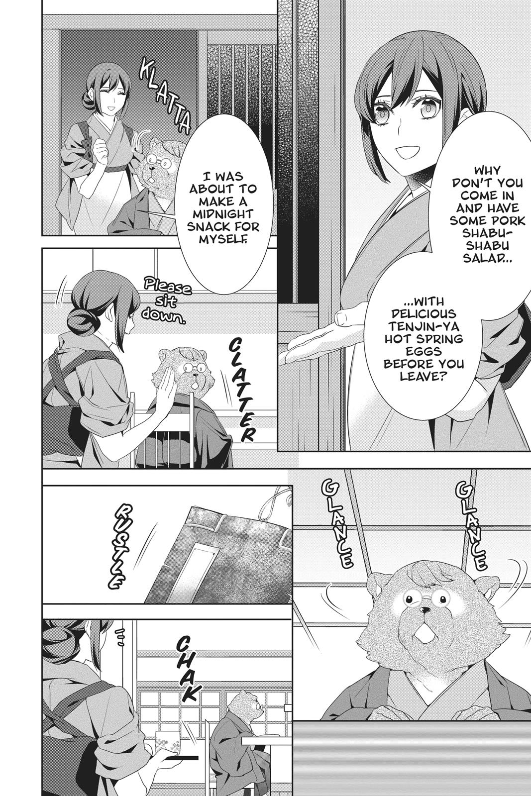 Kakuriyo no Yadomeshi: Ayakashi Oyado ni Yomeiri Shimasu. chapter 21 page 8