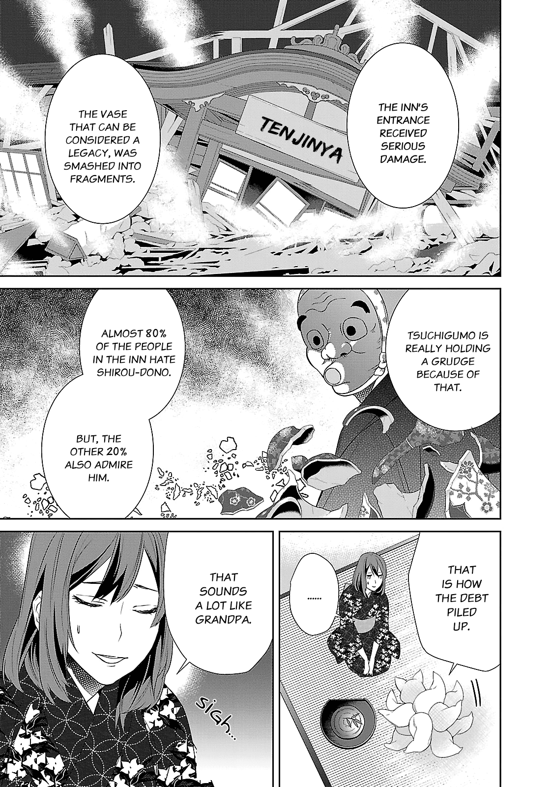 Kakuriyo no Yadomeshi: Ayakashi Oyado ni Yomeiri Shimasu. chapter 3 page 25