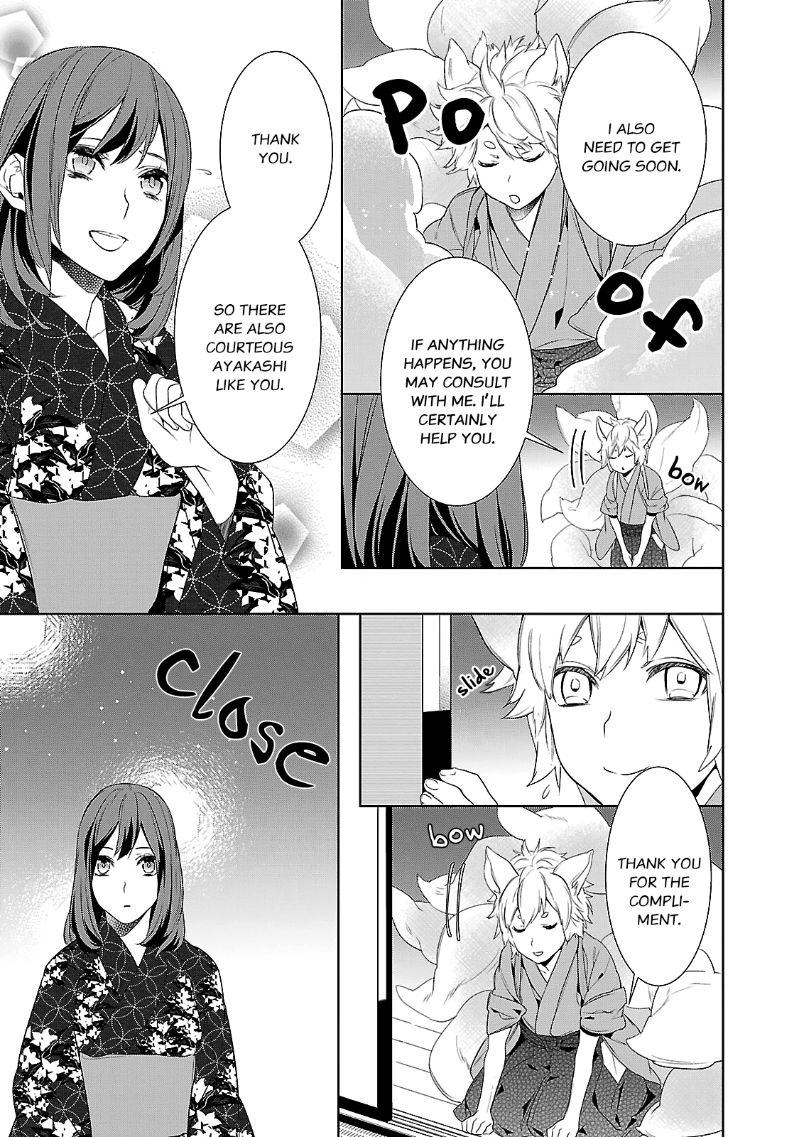 Kakuriyo no Yadomeshi: Ayakashi Oyado ni Yomeiri Shimasu. chapter 3 page 29