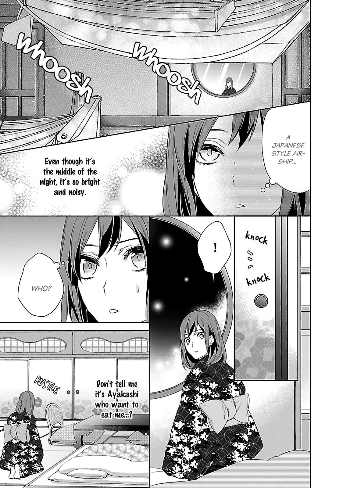 Kakuriyo no Yadomeshi: Ayakashi Oyado ni Yomeiri Shimasu. chapter 3 page 9