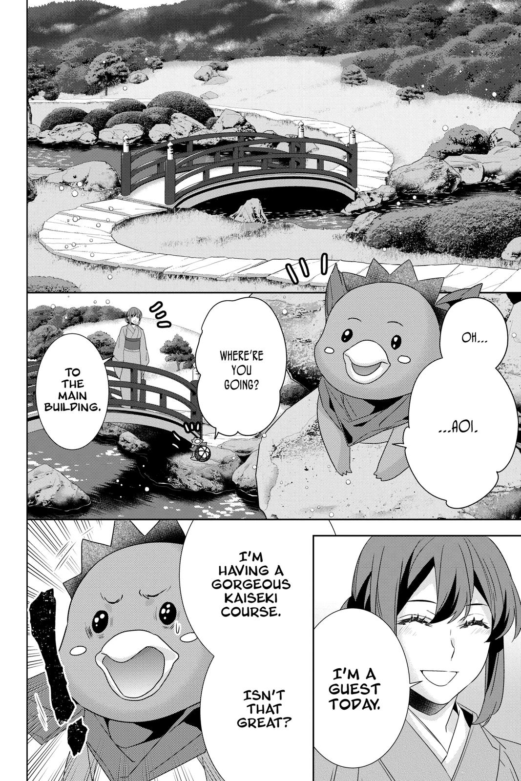 Kakuriyo no Yadomeshi: Ayakashi Oyado ni Yomeiri Shimasu. chapter 37 page 14