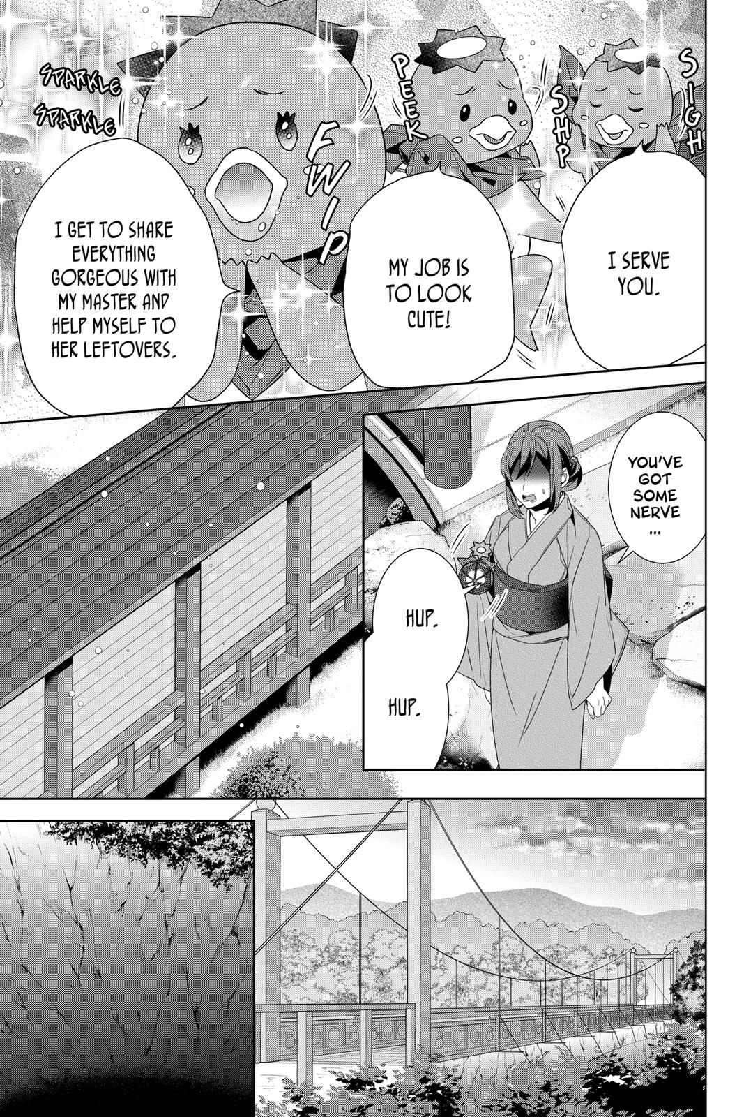 Kakuriyo no Yadomeshi: Ayakashi Oyado ni Yomeiri Shimasu. chapter 37 page 15