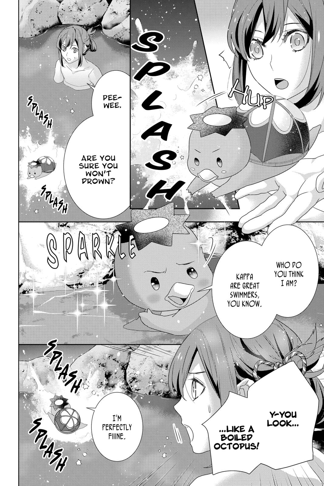 Kakuriyo no Yadomeshi: Ayakashi Oyado ni Yomeiri Shimasu. chapter 38 page 12