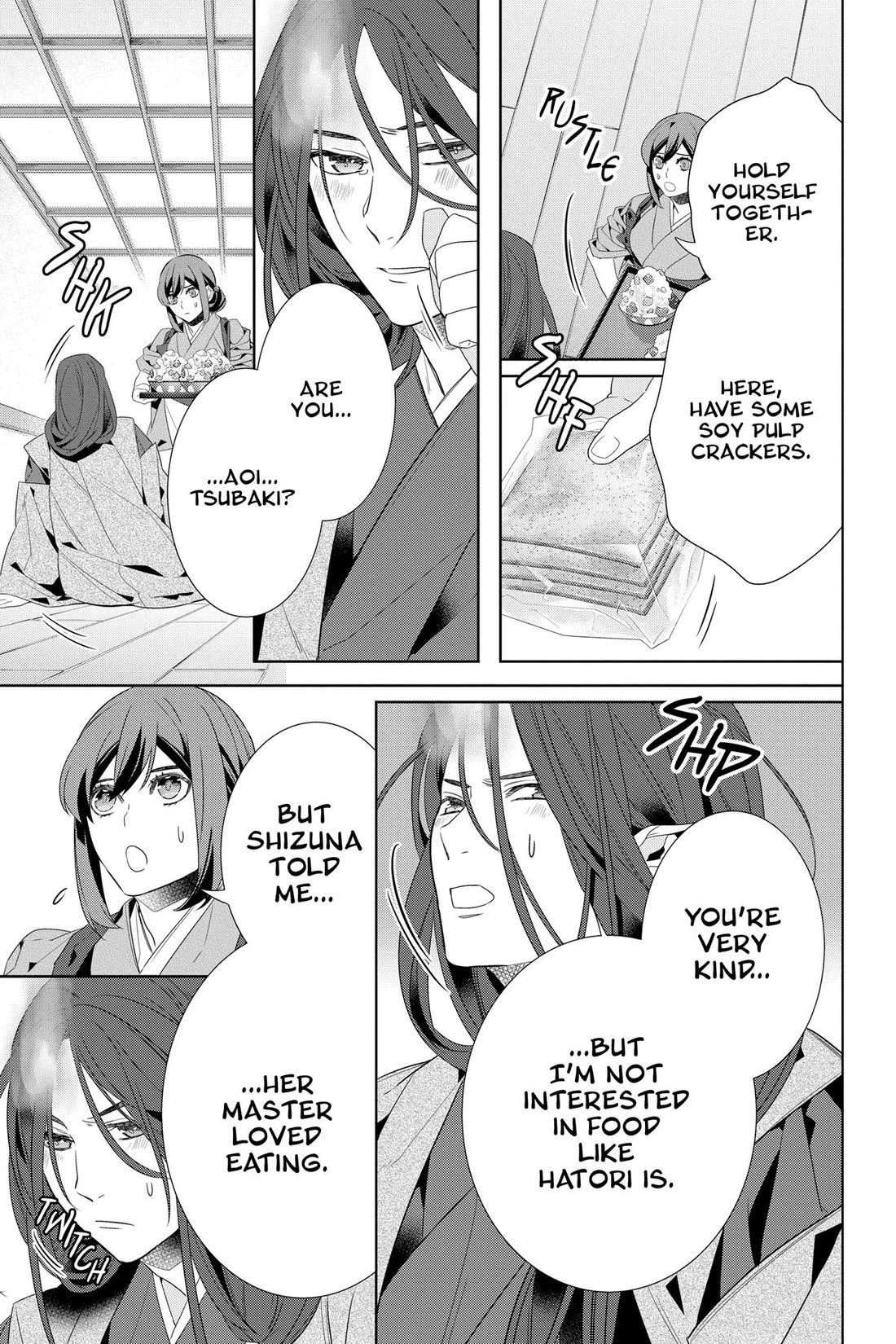 Kakuriyo no Yadomeshi: Ayakashi Oyado ni Yomeiri Shimasu. chapter 47 page 21