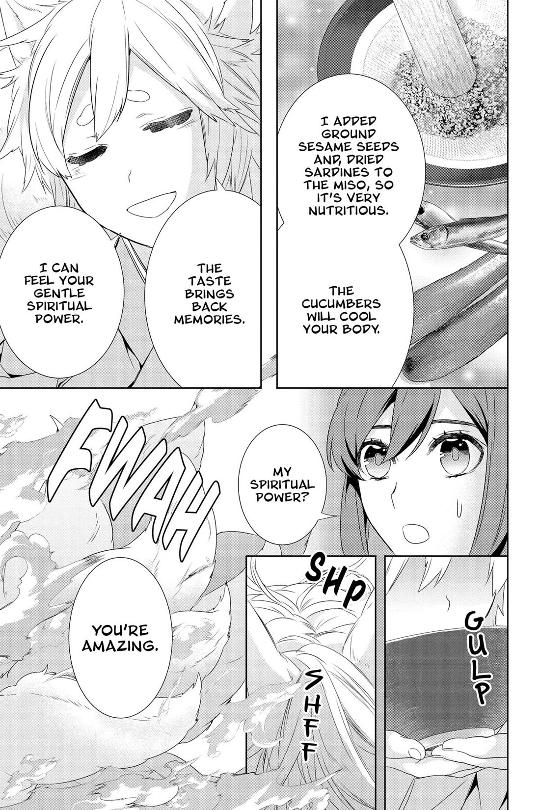 Kakuriyo no Yadomeshi: Ayakashi Oyado ni Yomeiri Shimasu. chapter 49 page 9