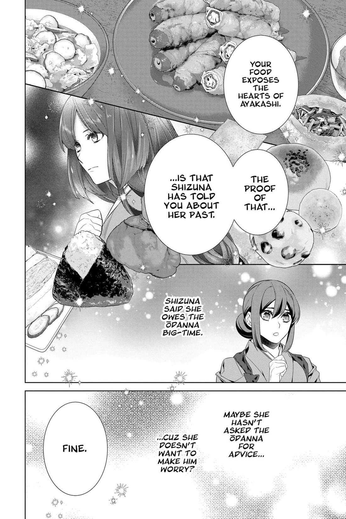 Kakuriyo no Yadomeshi: Ayakashi Oyado ni Yomeiri Shimasu. chapter 51 page 10