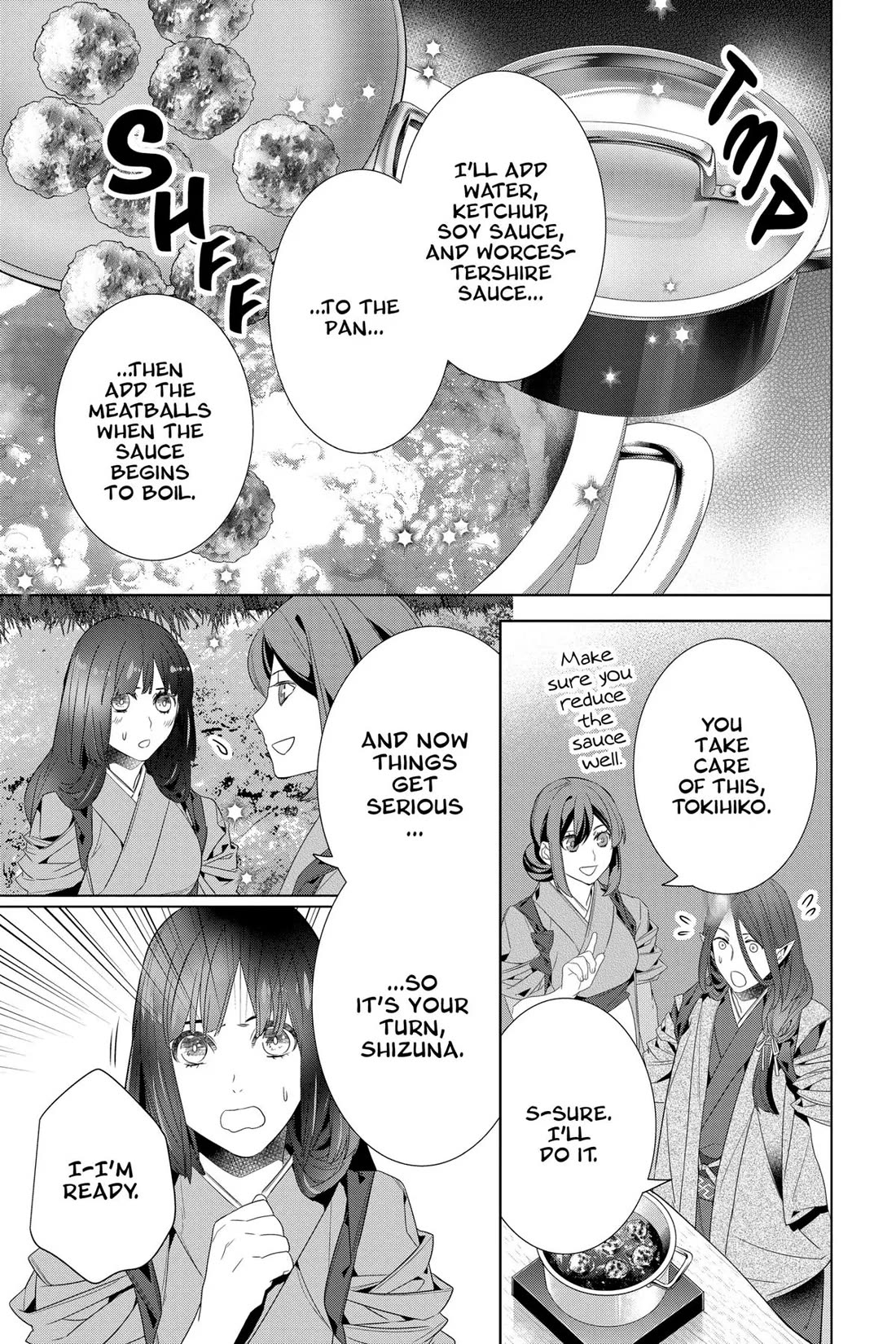 Kakuriyo no Yadomeshi: Ayakashi Oyado ni Yomeiri Shimasu. chapter 54 page 19