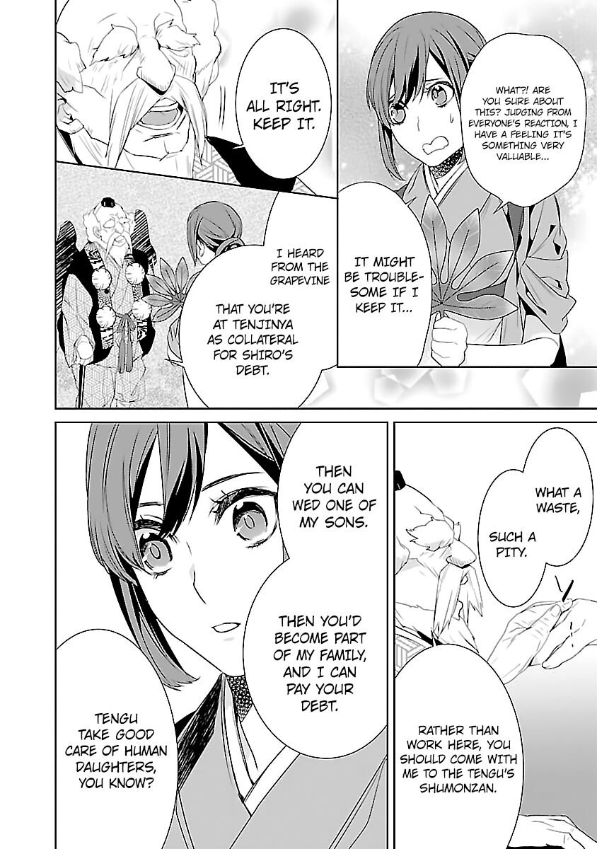 Kakuriyo no Yadomeshi: Ayakashi Oyado ni Yomeiri Shimasu. chapter 6 page 28