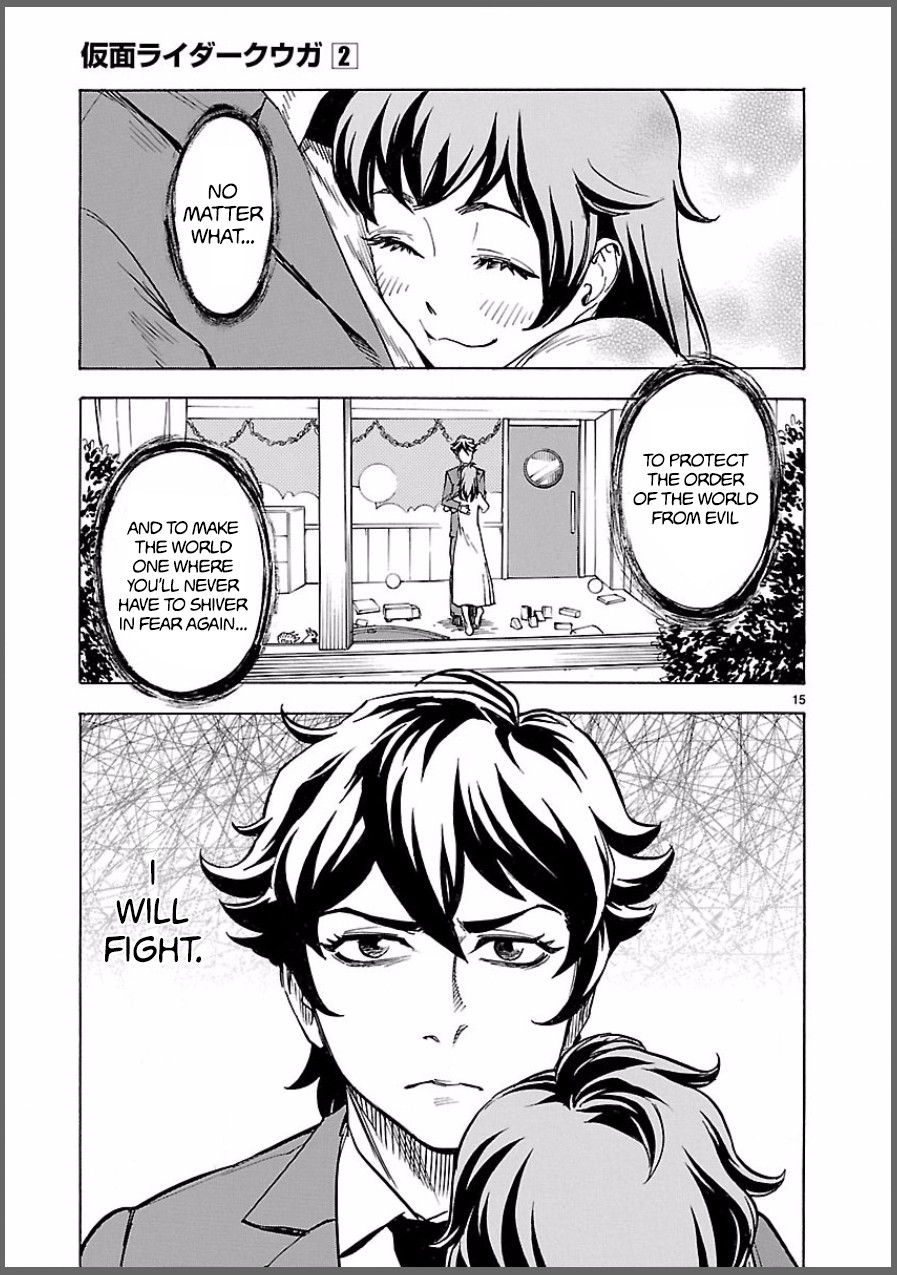 Kamen Rider Kuuga chapter 7 page 15