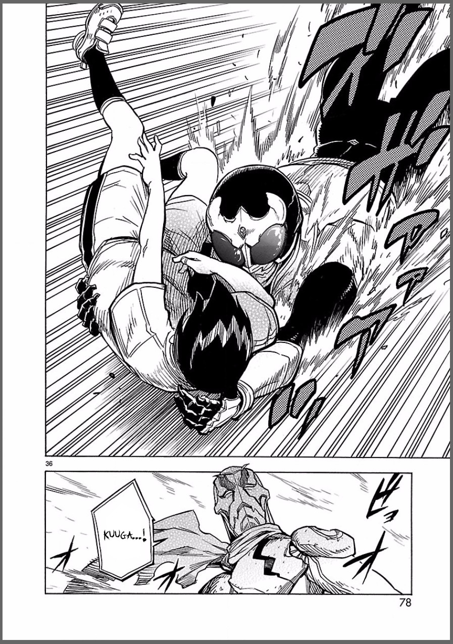 Kamen Rider Kuuga chapter 7 page 36