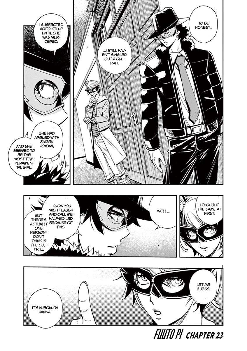 Kamen Rider W: Fuuto Tantei chapter 23 page 1