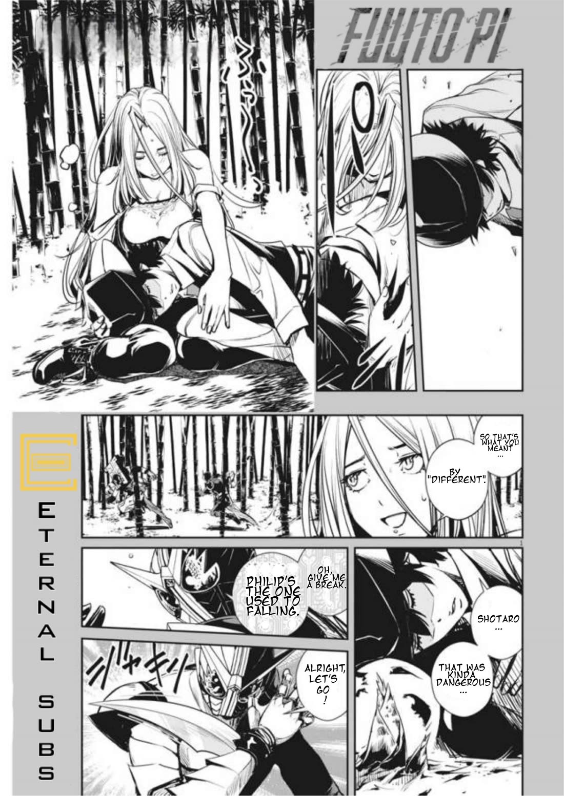 Kamen Rider W: Fuuto Tantei chapter 32 page 1