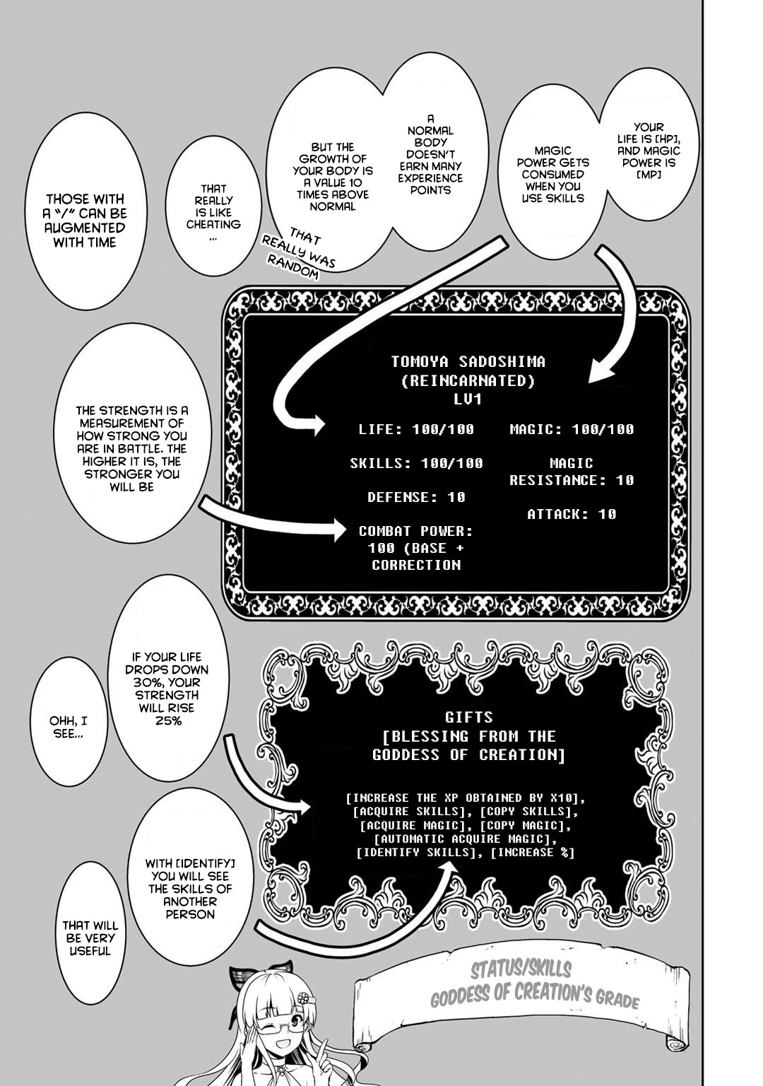 Kami no Techigai de Shindara Zumi de Isekai ni Hourikomare Mashita chapter 1 page 18