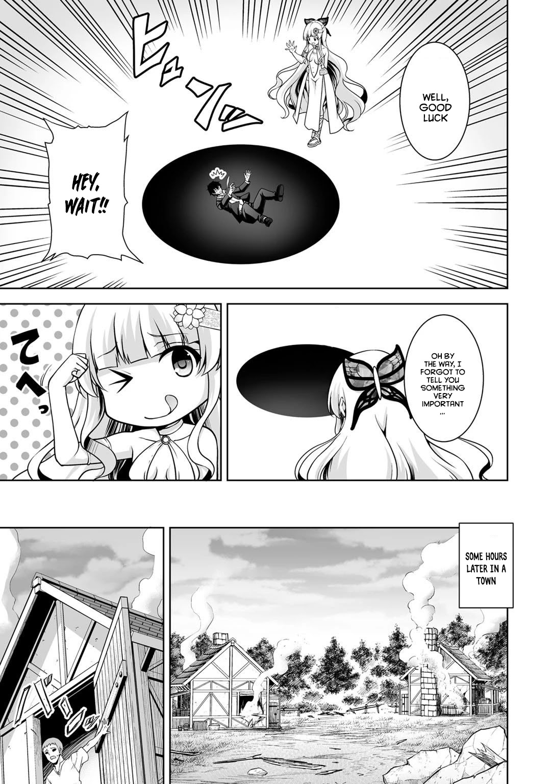 Kami no Techigai de Shindara Zumi de Isekai ni Hourikomare Mashita chapter 1 page 20