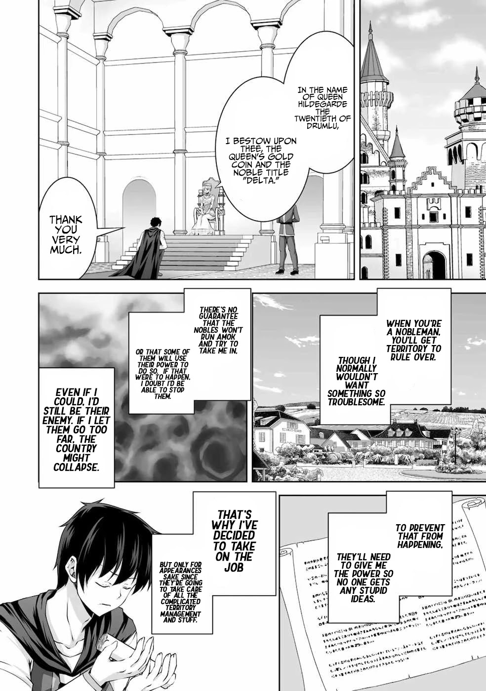 Kami no Techigai de Shindara Zumi de Isekai ni Hourikomare Mashita chapter 10 page 3