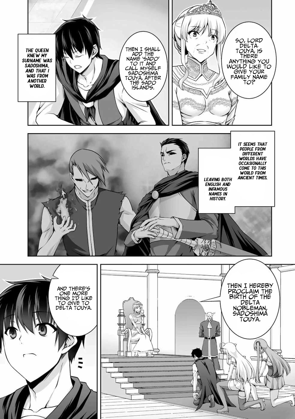 Kami no Techigai de Shindara Zumi de Isekai ni Hourikomare Mashita chapter 10 page 4
