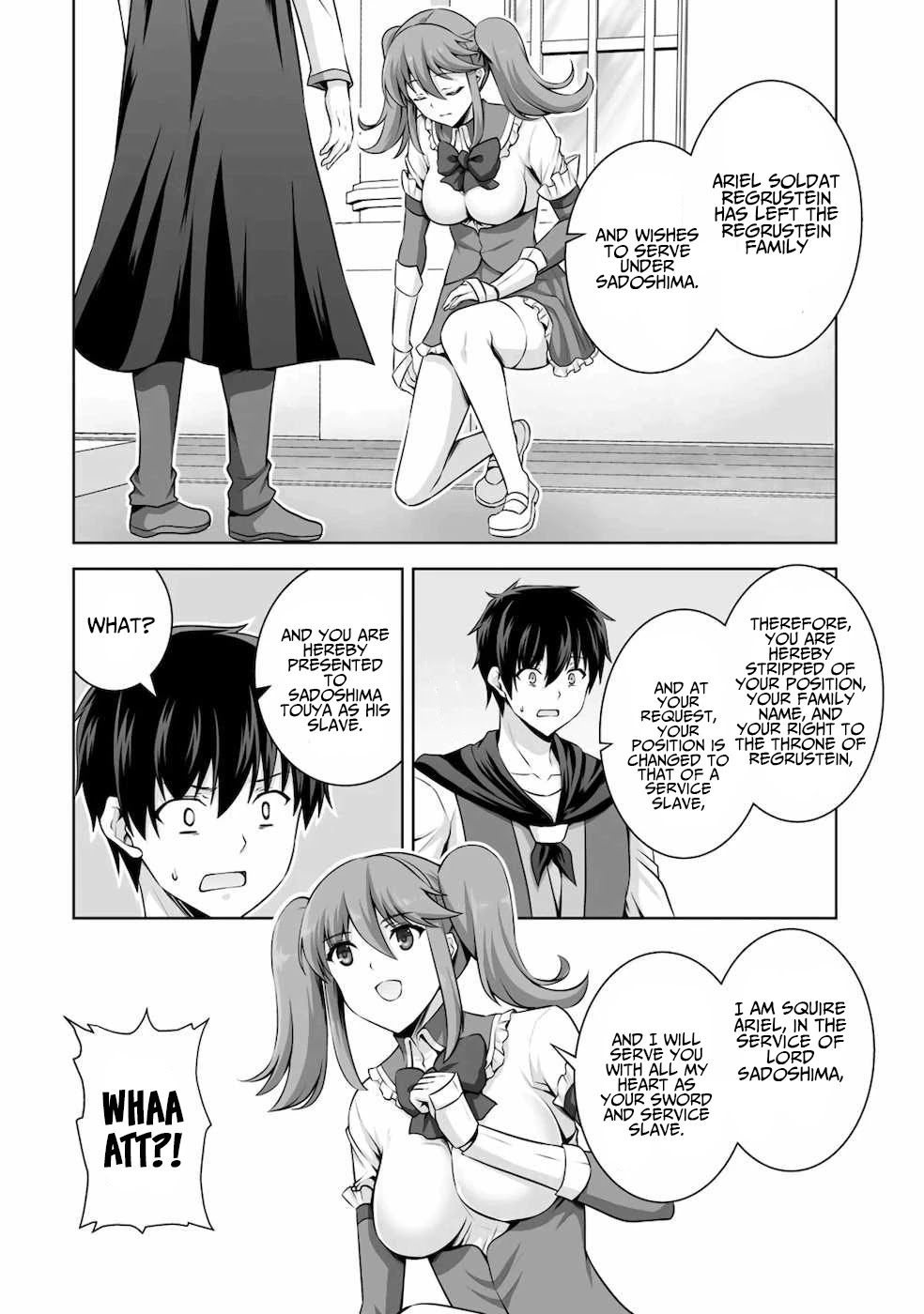Kami no Techigai de Shindara Zumi de Isekai ni Hourikomare Mashita chapter 10 page 5