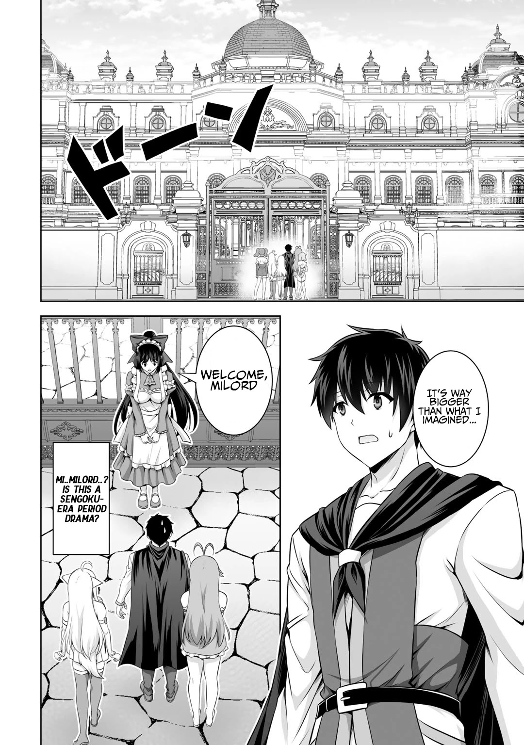 Kami no Techigai de Shindara Zumi de Isekai ni Hourikomare Mashita chapter 11 page 3