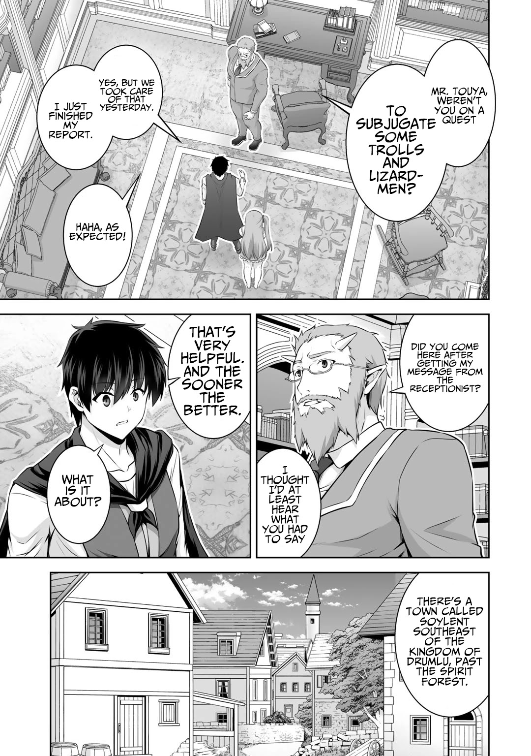 Kami no Techigai de Shindara Zumi de Isekai ni Hourikomare Mashita chapter 12 page 13