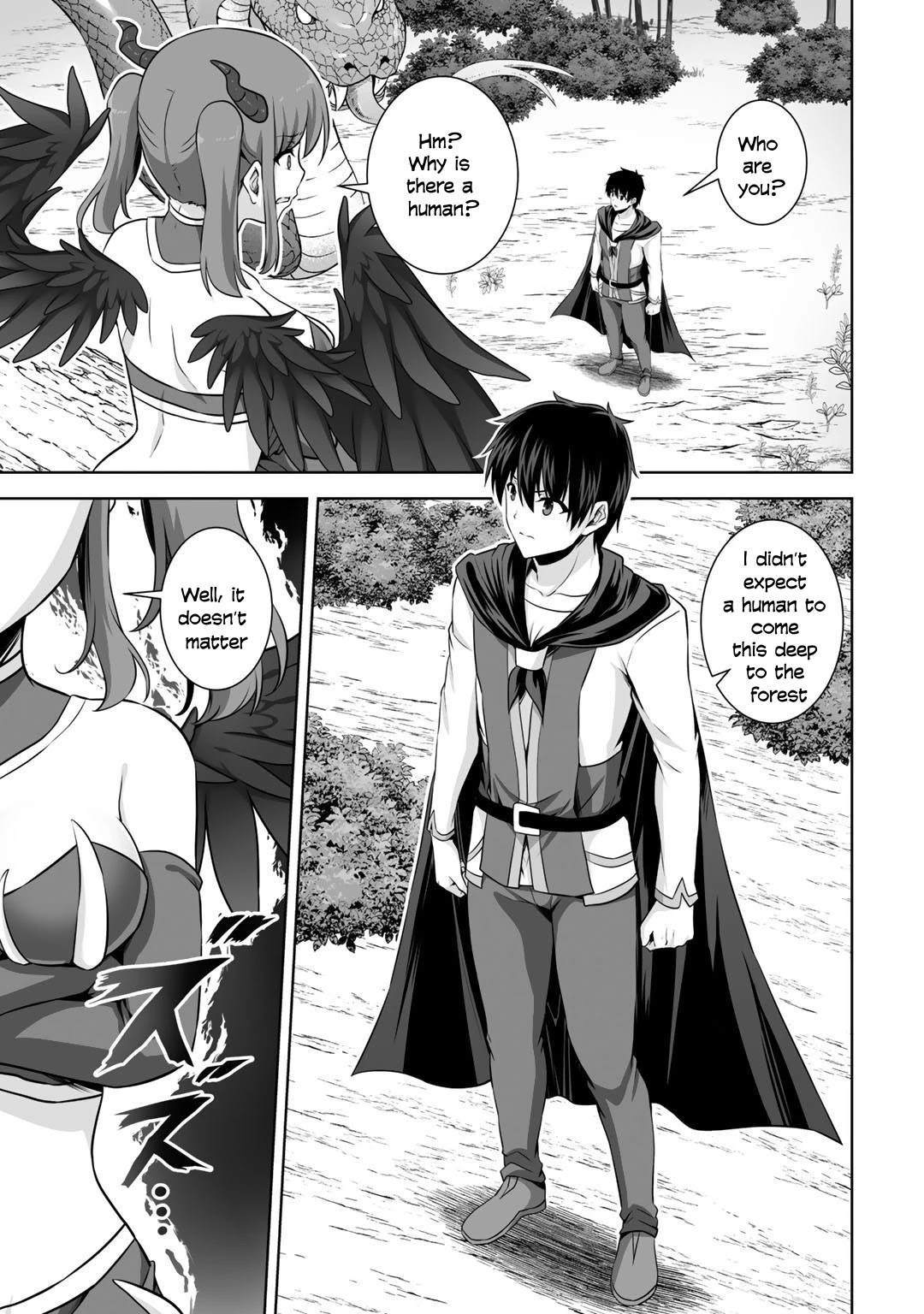 Kami no Techigai de Shindara Zumi de Isekai ni Hourikomare Mashita chapter 15 page 32