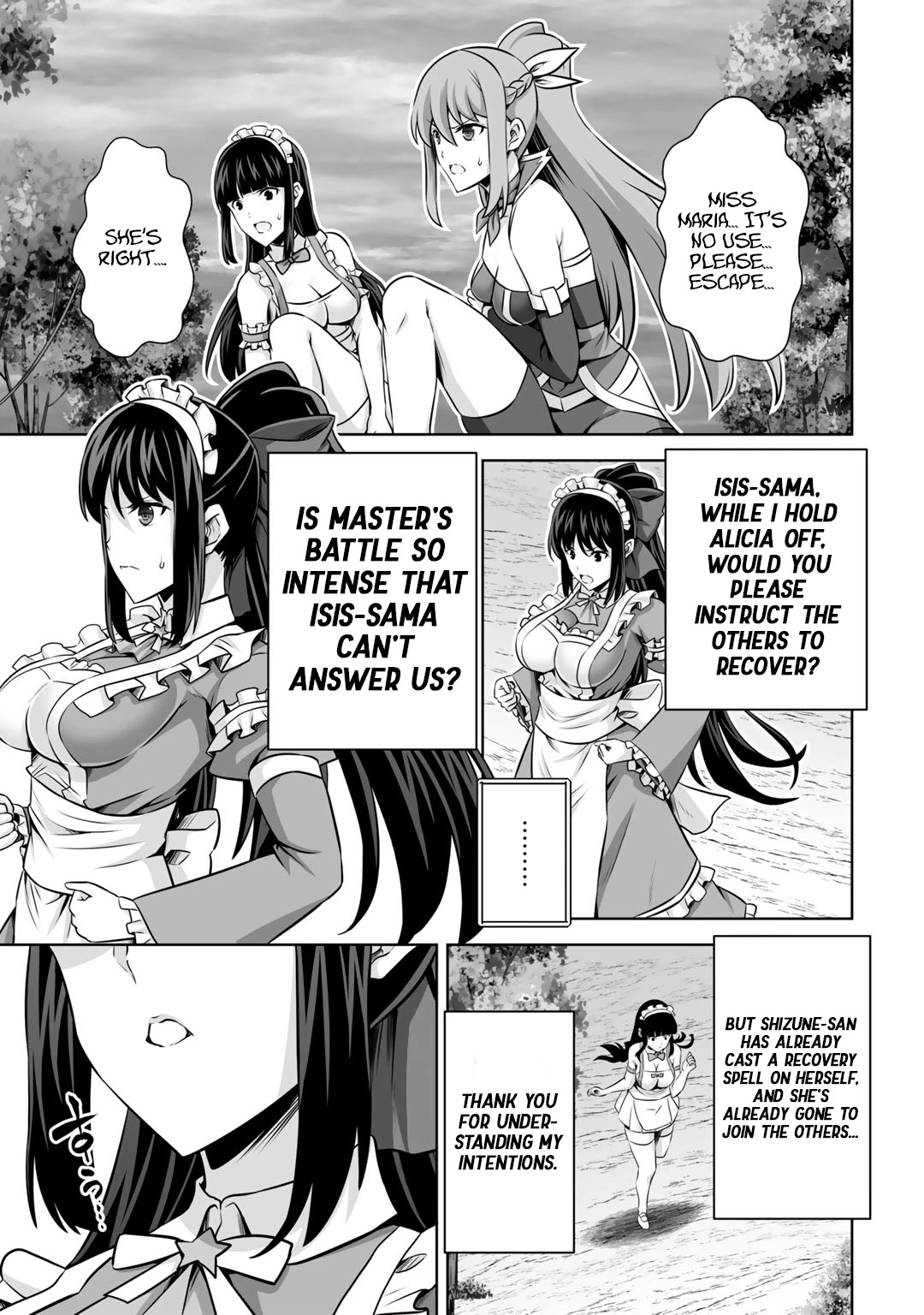 Kami no Techigai de Shindara Zumi de Isekai ni Hourikomare Mashita chapter 27 page 31