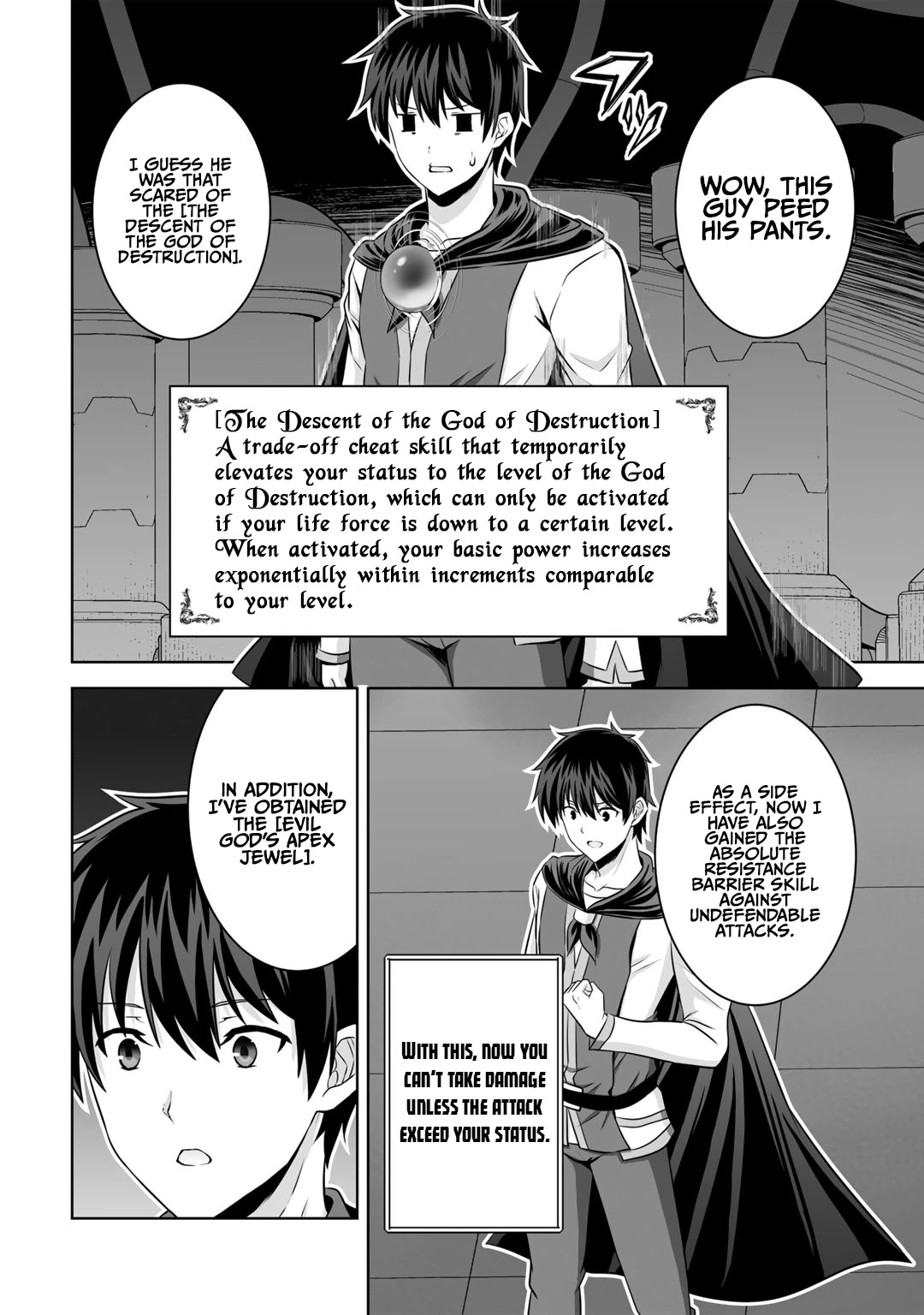 Kami no Techigai de Shindara Zumi de Isekai ni Hourikomare Mashita chapter 27 page 4