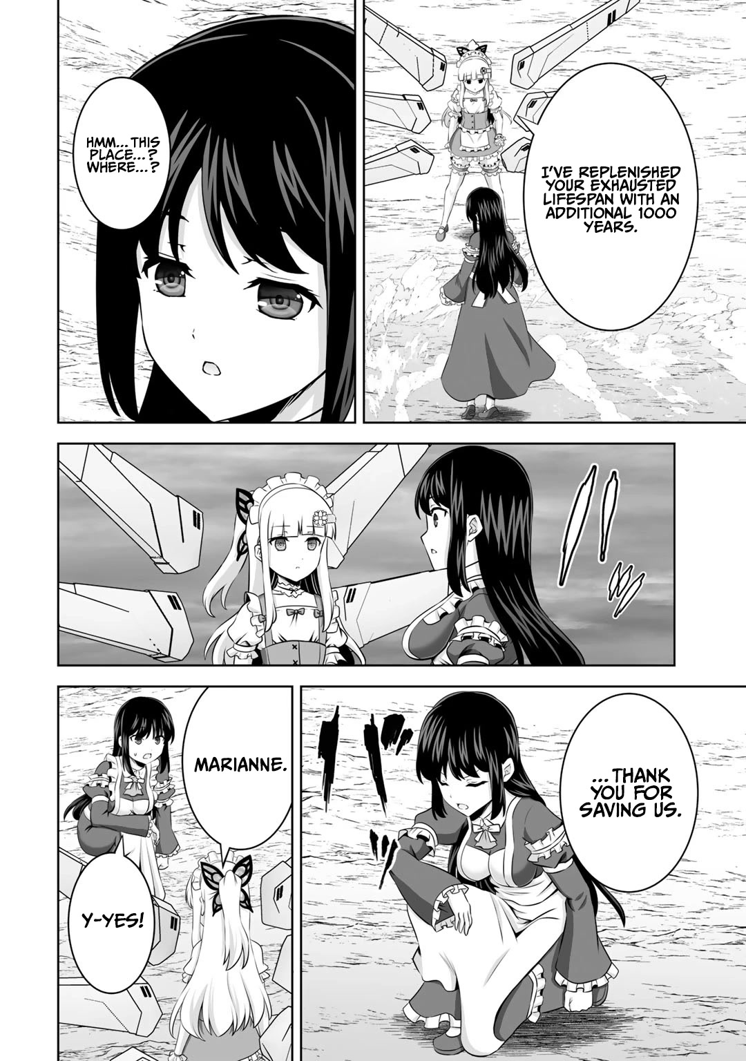 Kami no Techigai de Shindara Zumi de Isekai ni Hourikomare Mashita chapter 28 page 10