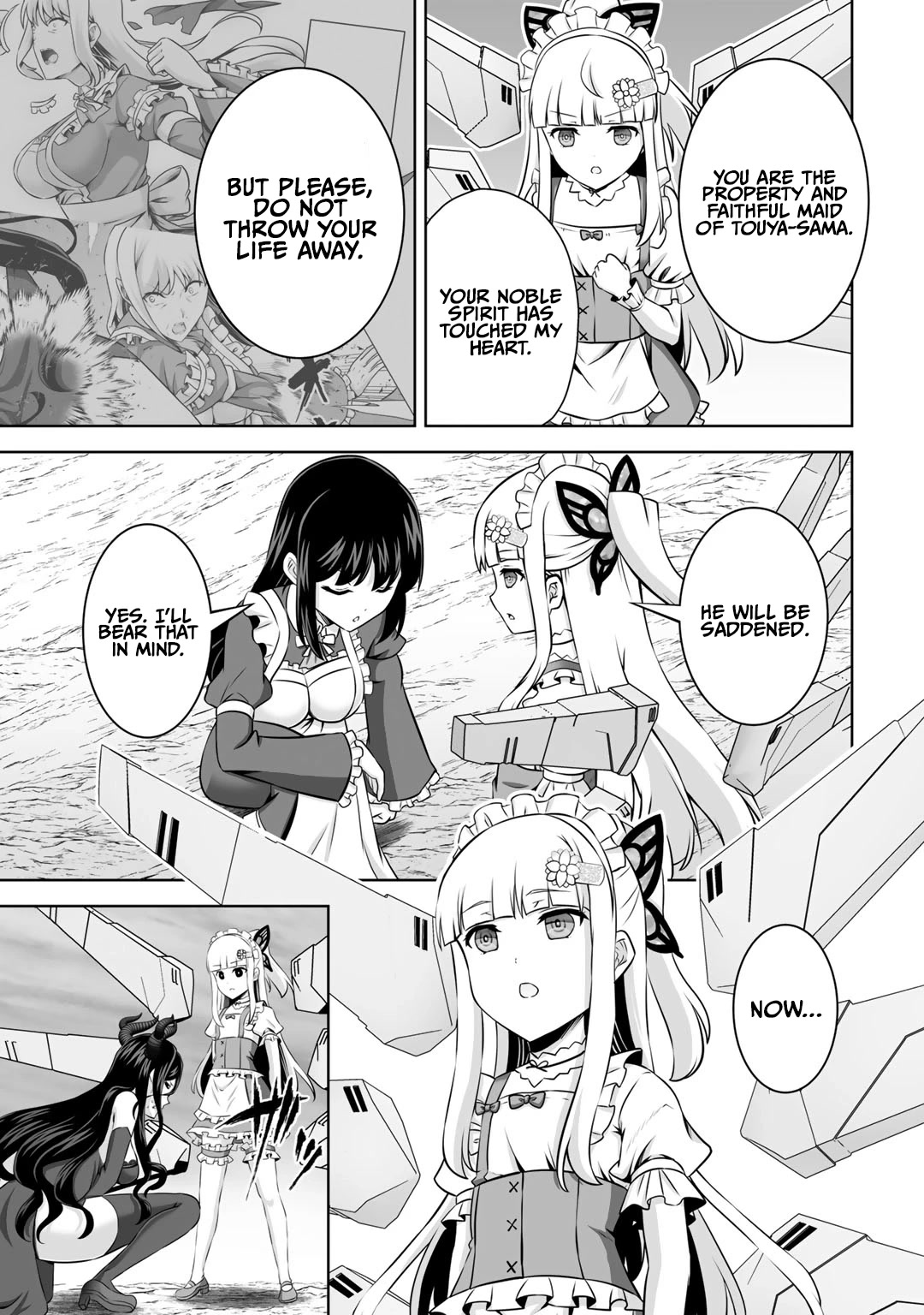 Kami no Techigai de Shindara Zumi de Isekai ni Hourikomare Mashita chapter 28 page 11