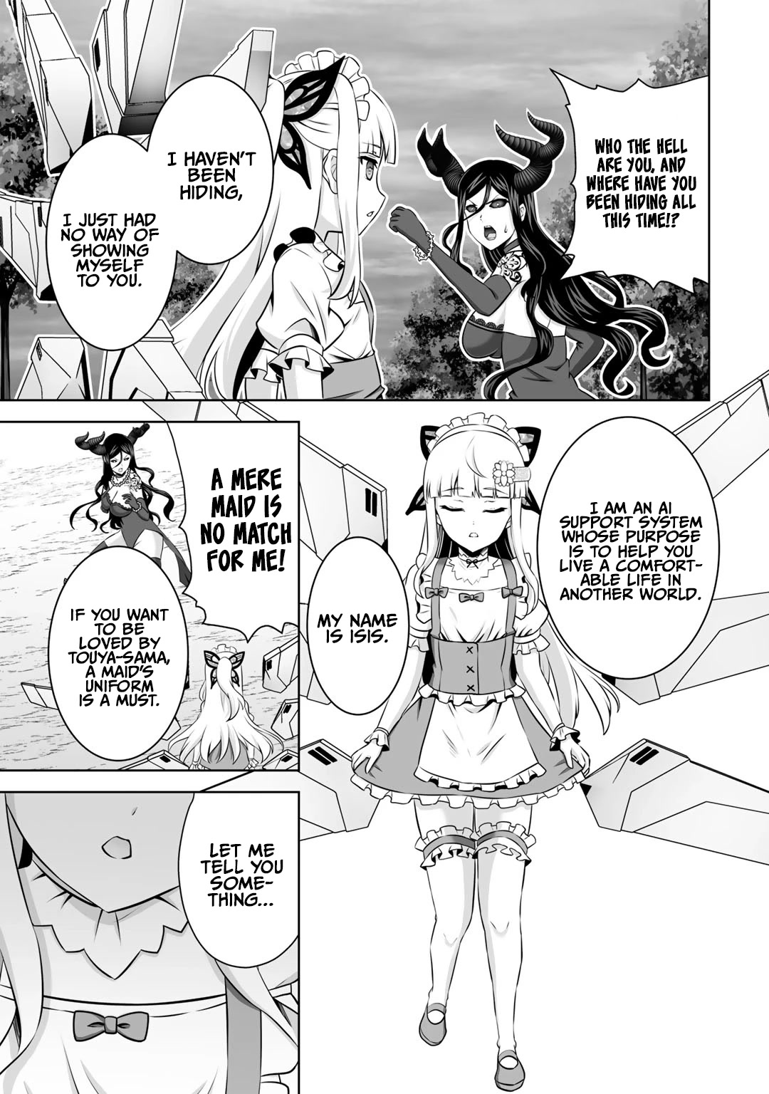 Kami no Techigai de Shindara Zumi de Isekai ni Hourikomare Mashita chapter 28 page 13