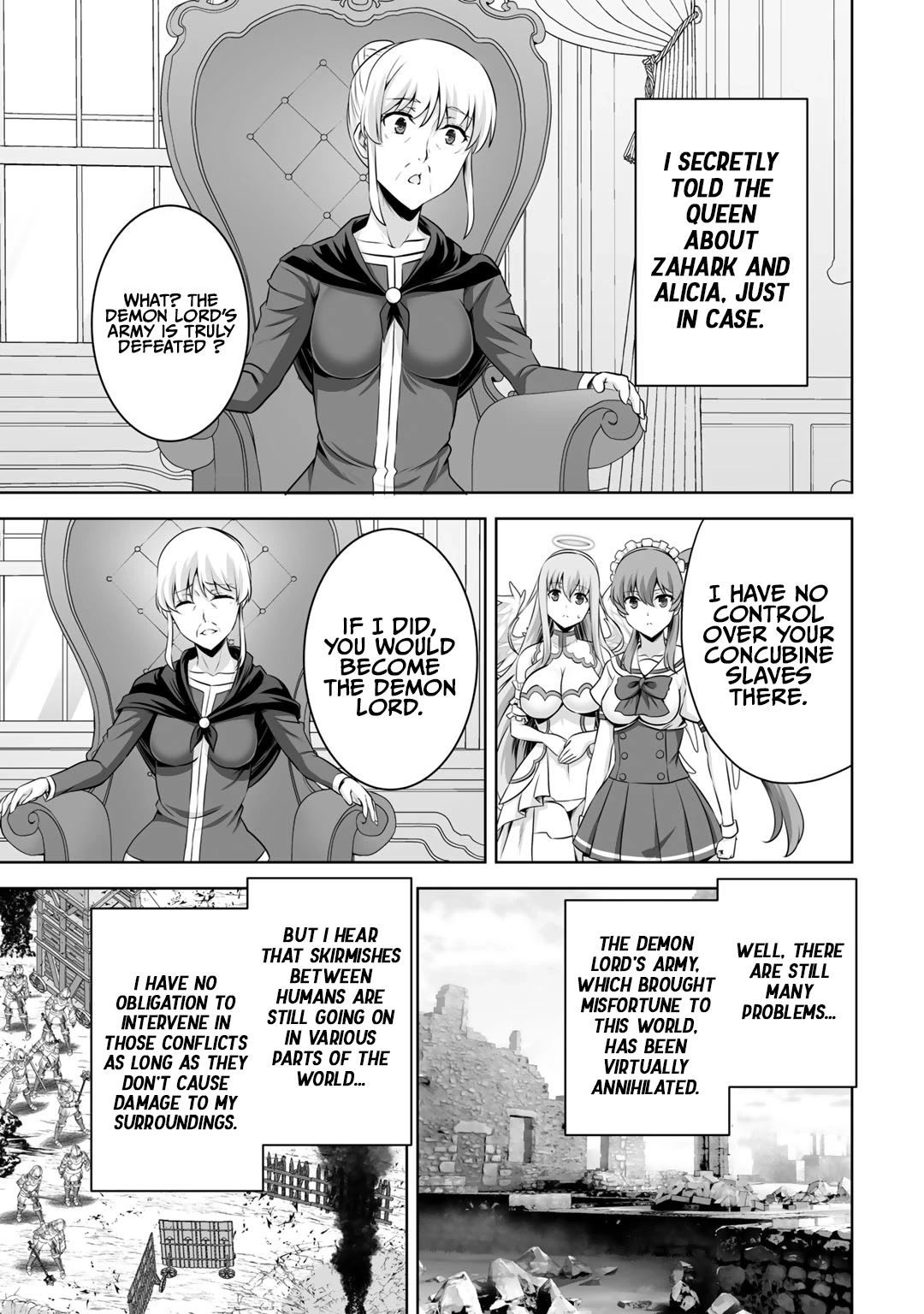 Kami no Techigai de Shindara Zumi de Isekai ni Hourikomare Mashita chapter 29 page 18