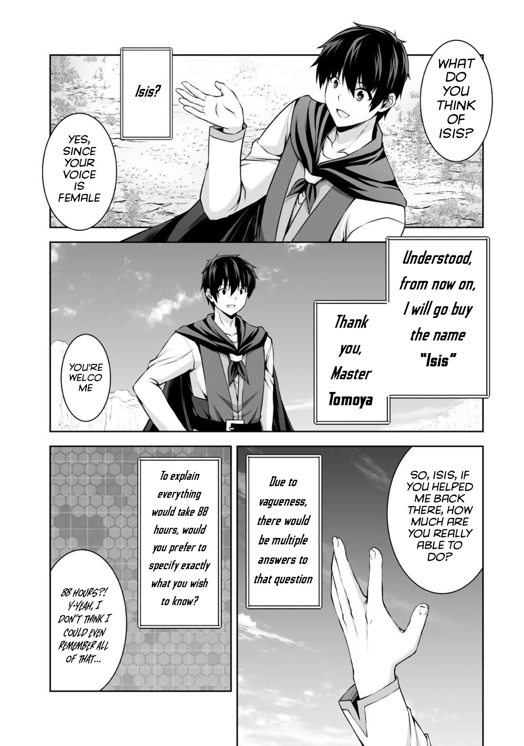 Kami no Techigai de Shindara Zumi de Isekai ni Hourikomare Mashita chapter 3 page 14