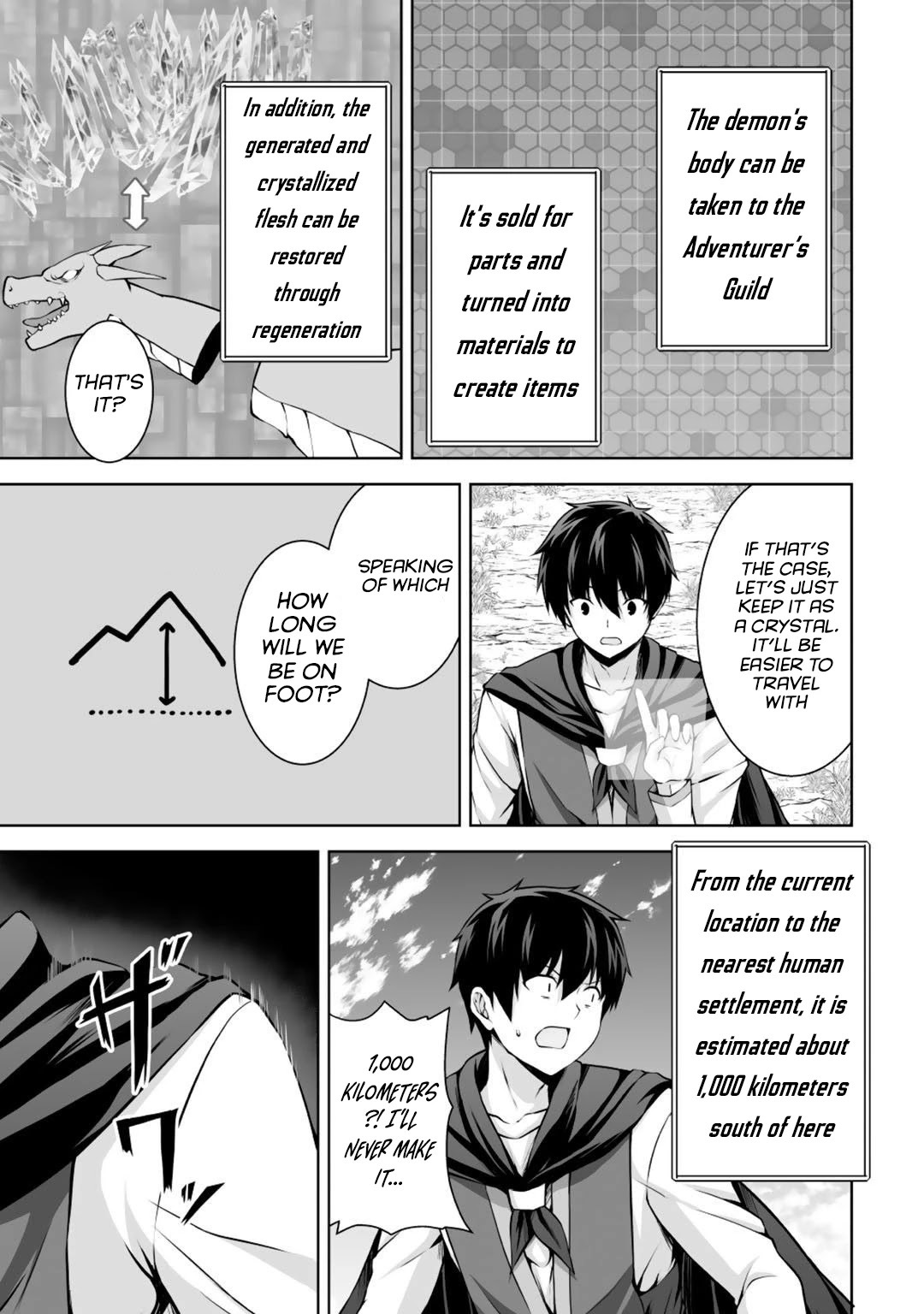 Kami no Techigai de Shindara Zumi de Isekai ni Hourikomare Mashita chapter 3 page 18