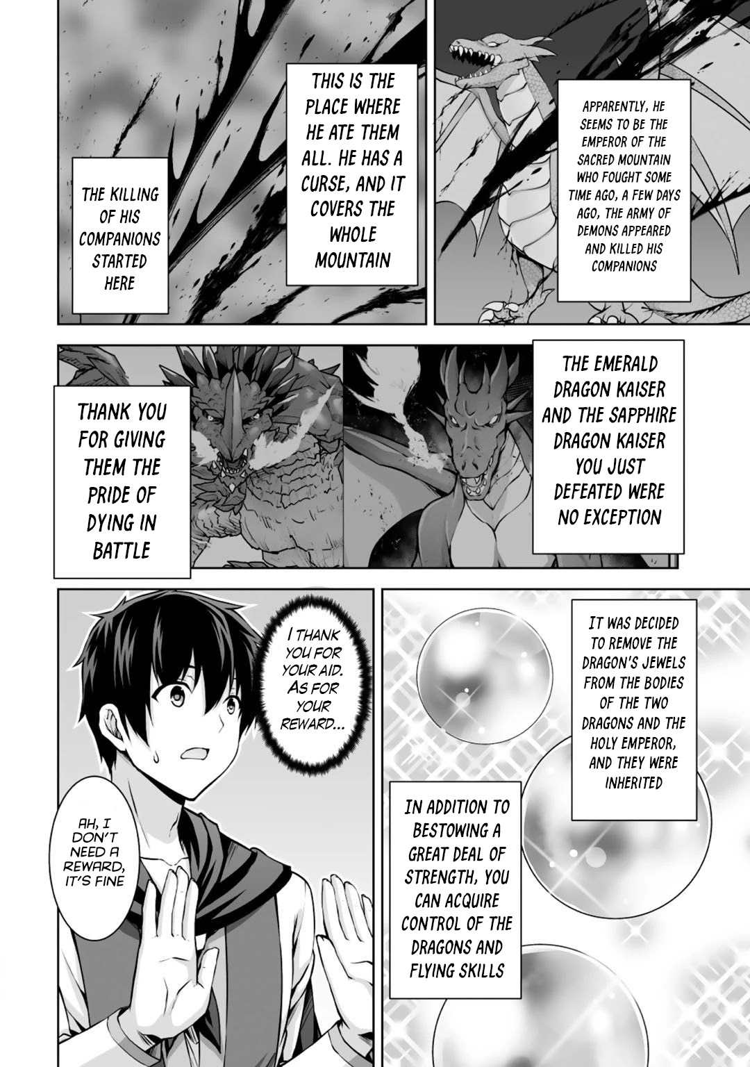 Kami no Techigai de Shindara Zumi de Isekai ni Hourikomare Mashita chapter 3 page 25