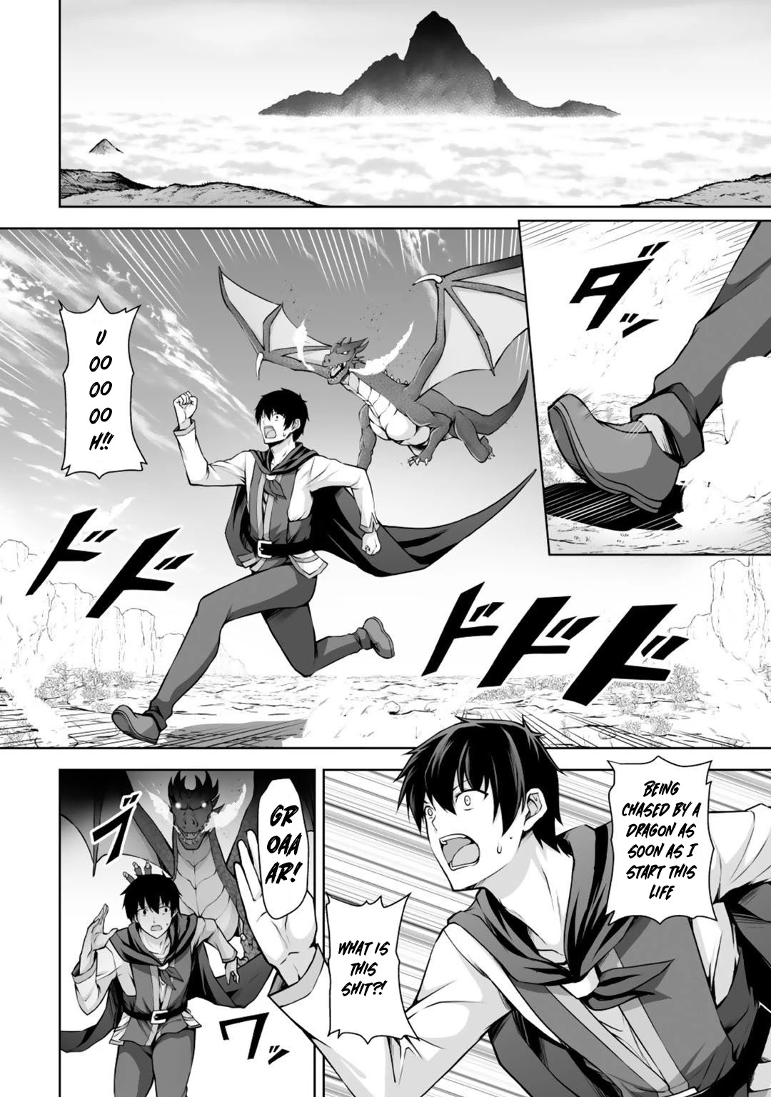 Kami no Techigai de Shindara Zumi de Isekai ni Hourikomare Mashita chapter 3 page 5
