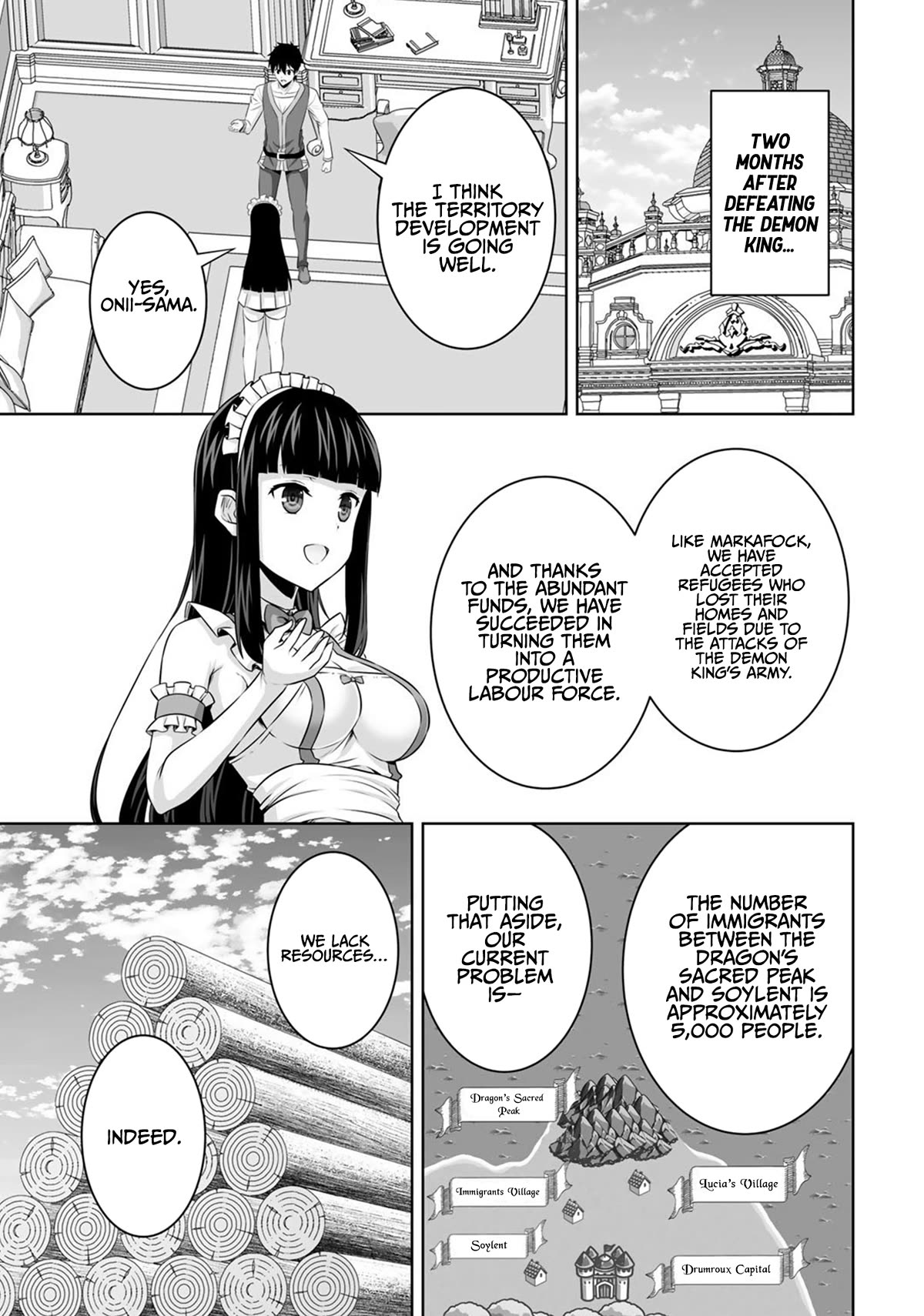 Kami no Techigai de Shindara Zumi de Isekai ni Hourikomare Mashita chapter 31 page 18