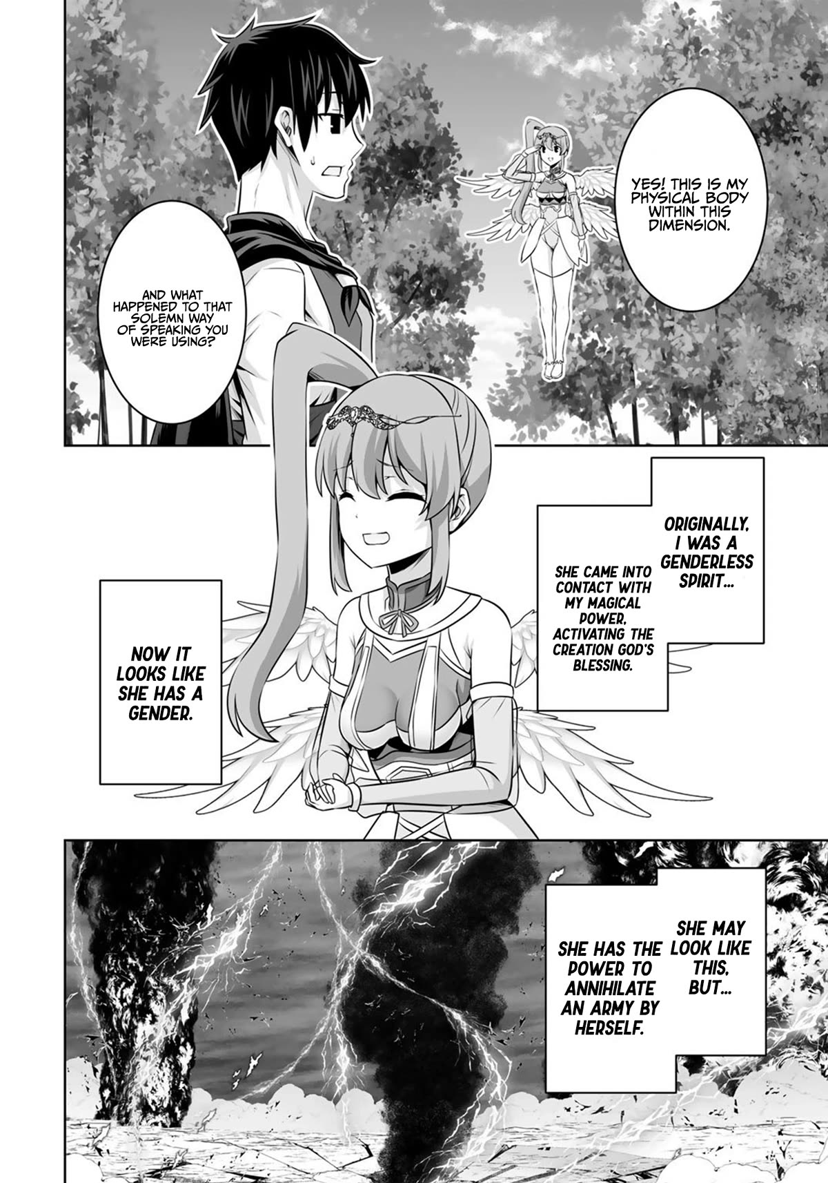 Kami no Techigai de Shindara Zumi de Isekai ni Hourikomare Mashita chapter 32 page 17