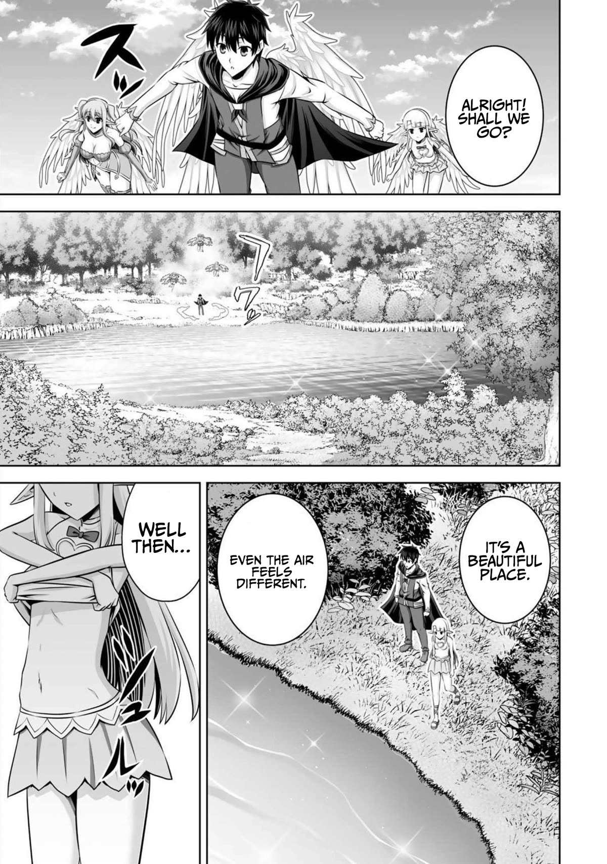 Kami no Techigai de Shindara Zumi de Isekai ni Hourikomare Mashita chapter 32 page 8