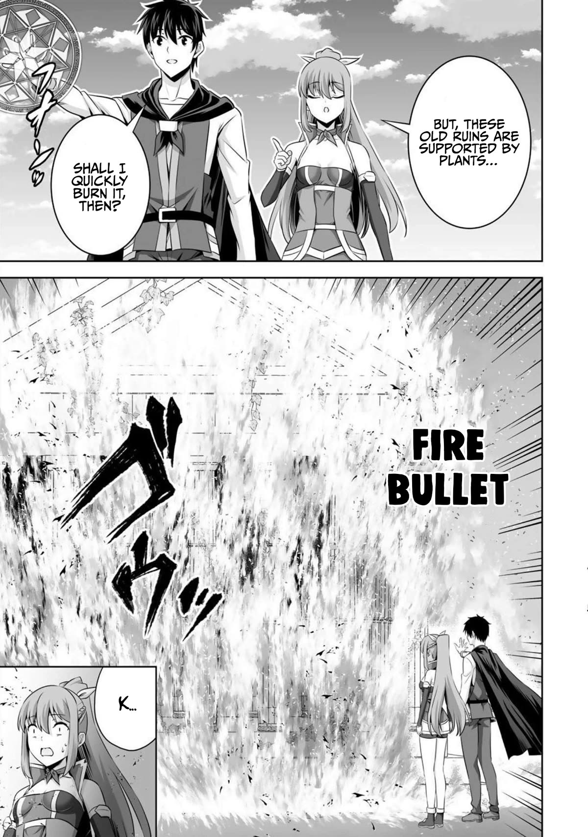 Kami no Techigai de Shindara Zumi de Isekai ni Hourikomare Mashita chapter 33 page 12