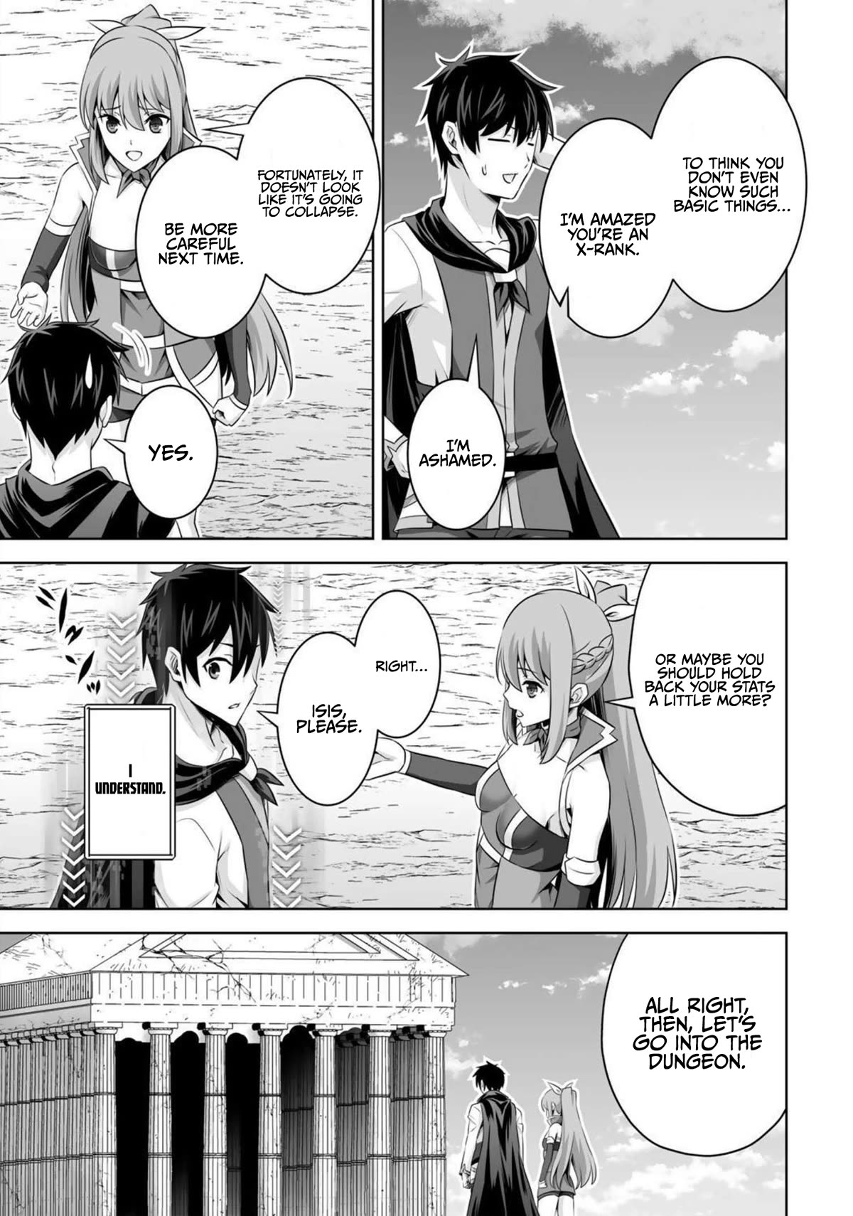 Kami no Techigai de Shindara Zumi de Isekai ni Hourikomare Mashita chapter 33 page 14